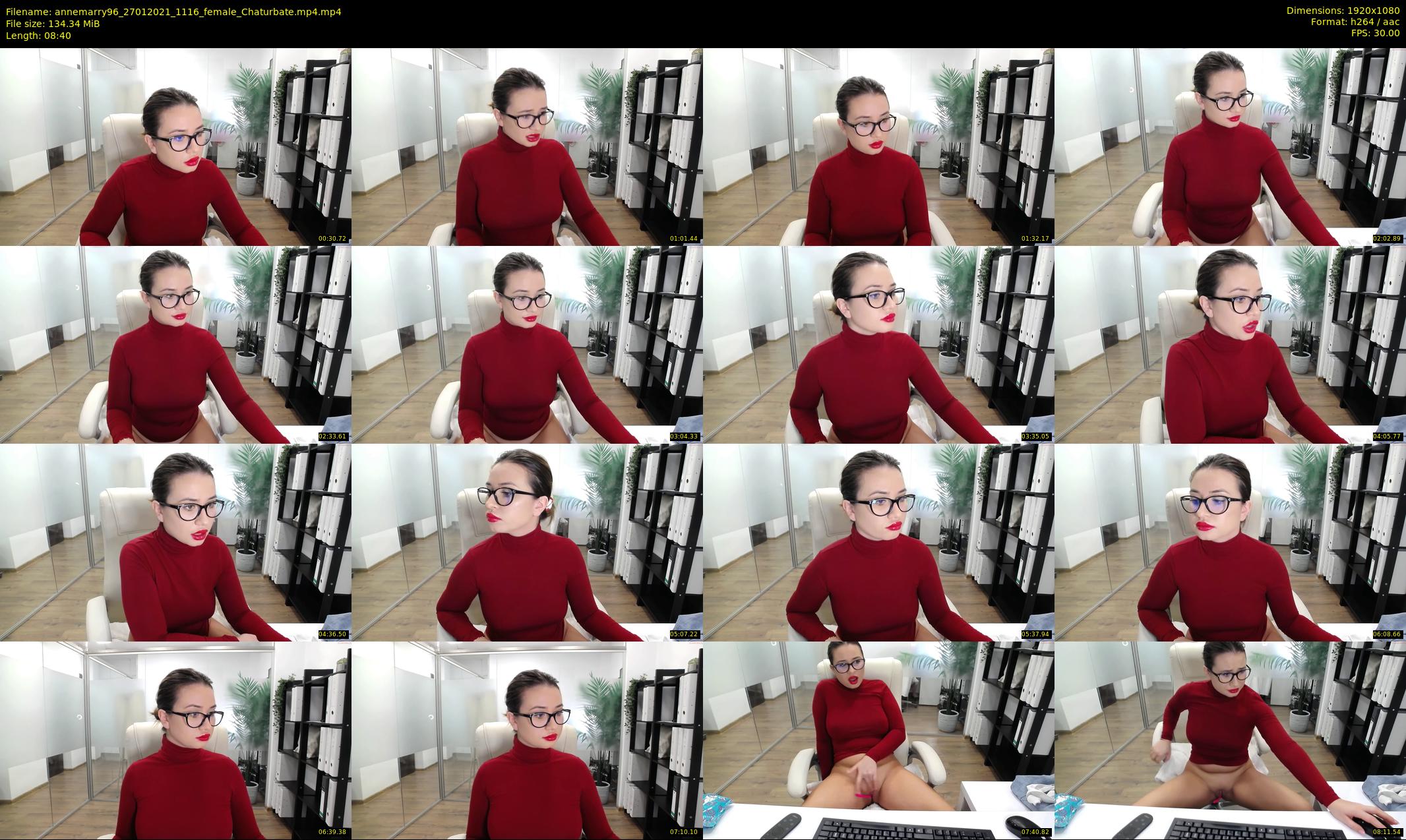 annemarry96 — 9 minute Chaturbate female cam show recording, 1080p, Jan 27, 2021