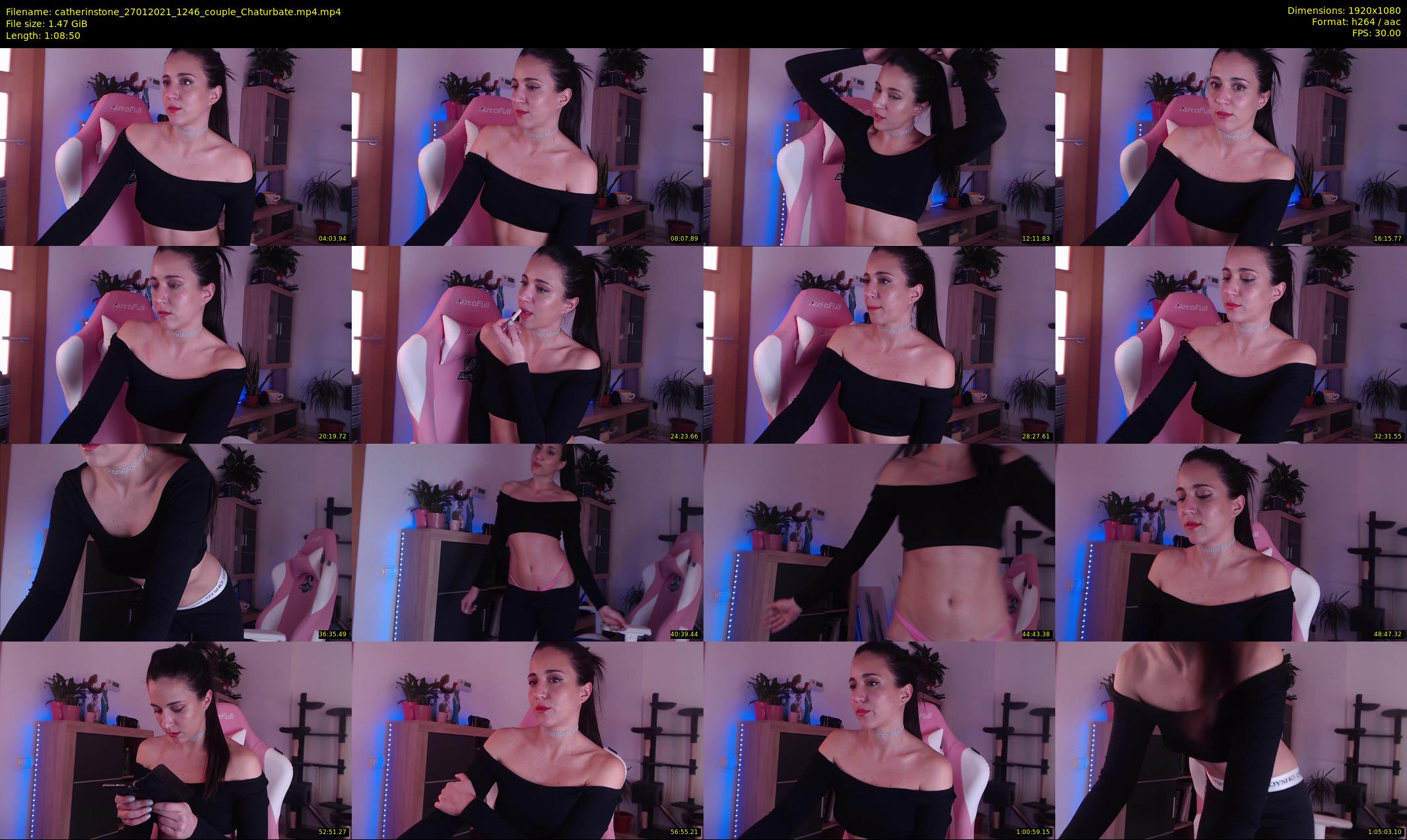 catherinstone — 69 minute Chaturbate female cam show recording, 1080p, Jan 27, 2021