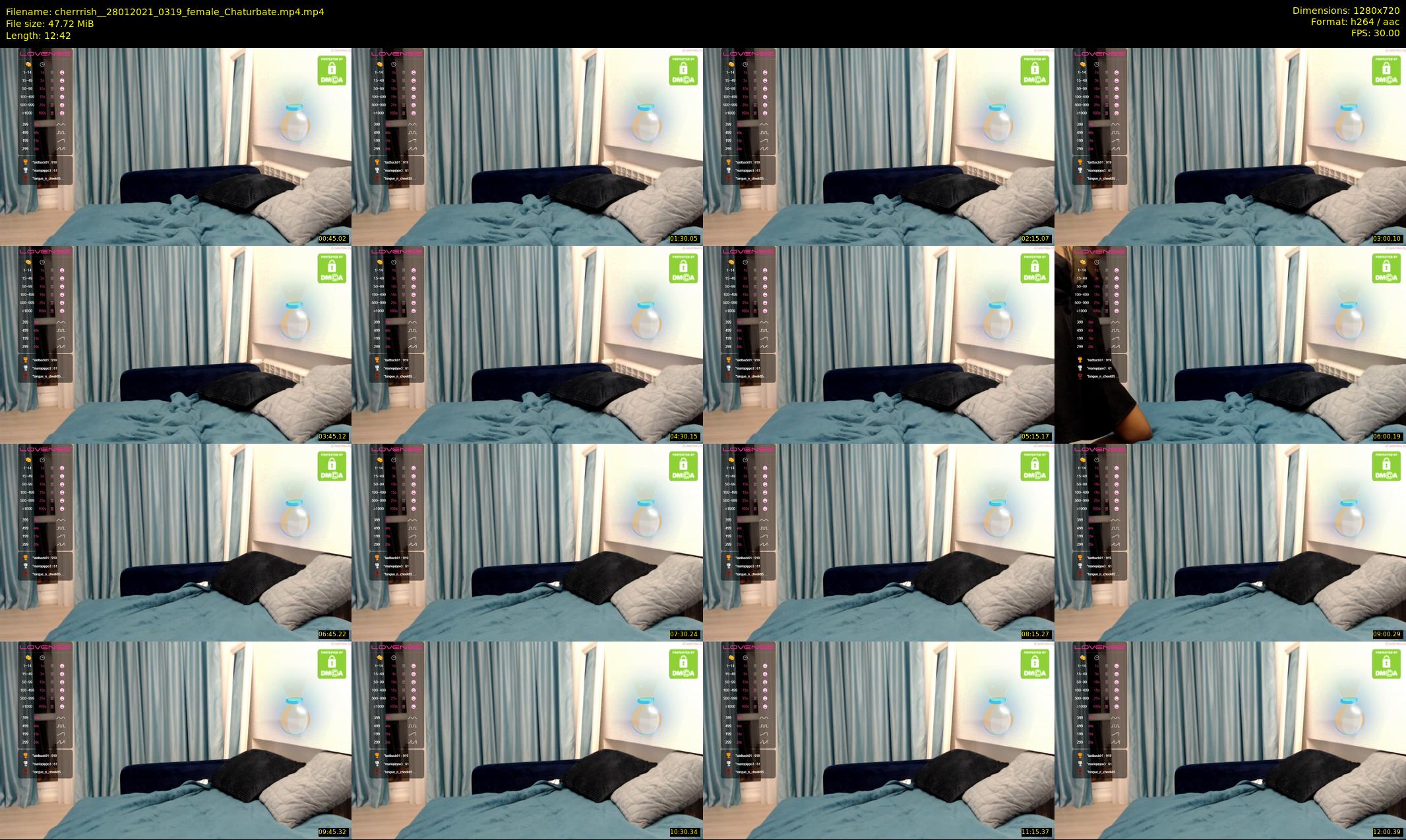 cherrrish_ — 13 minute Chaturbate female cam show recording, 720p, Jan 28, 2021