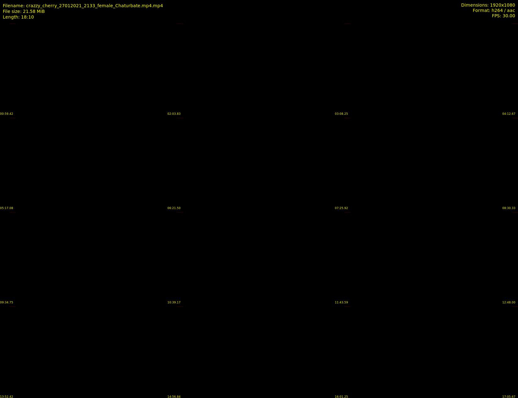crazzy_cherry — 19 minute Chaturbate female cam show recording, 1080p, Jan 27, 2021