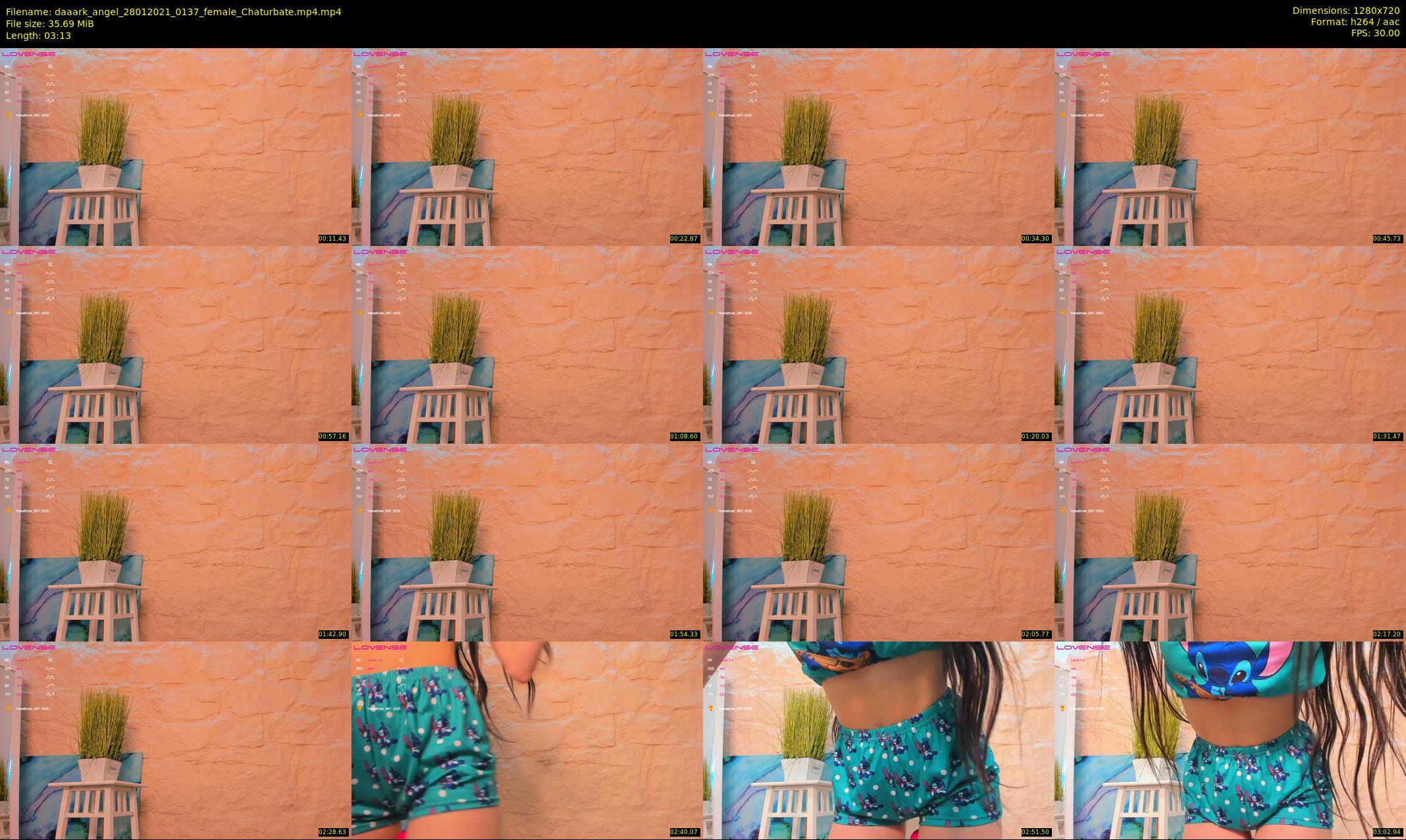 daaark_angel — 4 minute Chaturbate female cam show recording, 720p, Jan 28, 2021