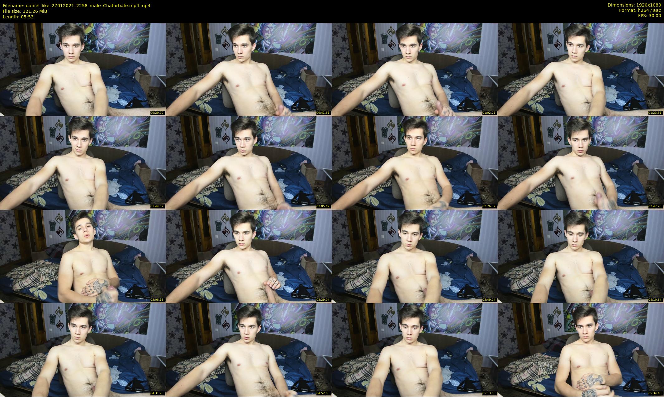 daniel_like — 6 minute Chaturbate male cam show recording, 1080p, Jan 27, 2021
