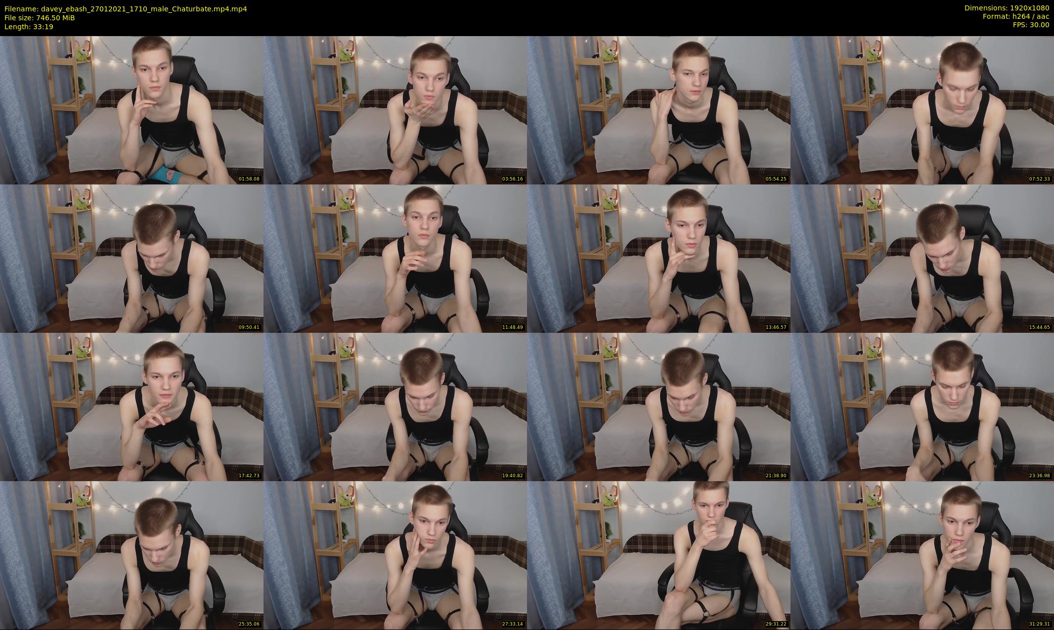 davey_ebash — 34 minute Chaturbate male cam show recording, 1080p, Jan 27, 2021
