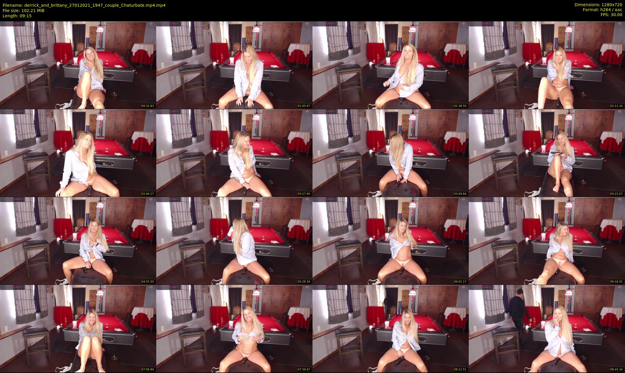 derrick_and_brittany — 10 minute Chaturbate couple cam show recording, 720p, Jan 27, 2021