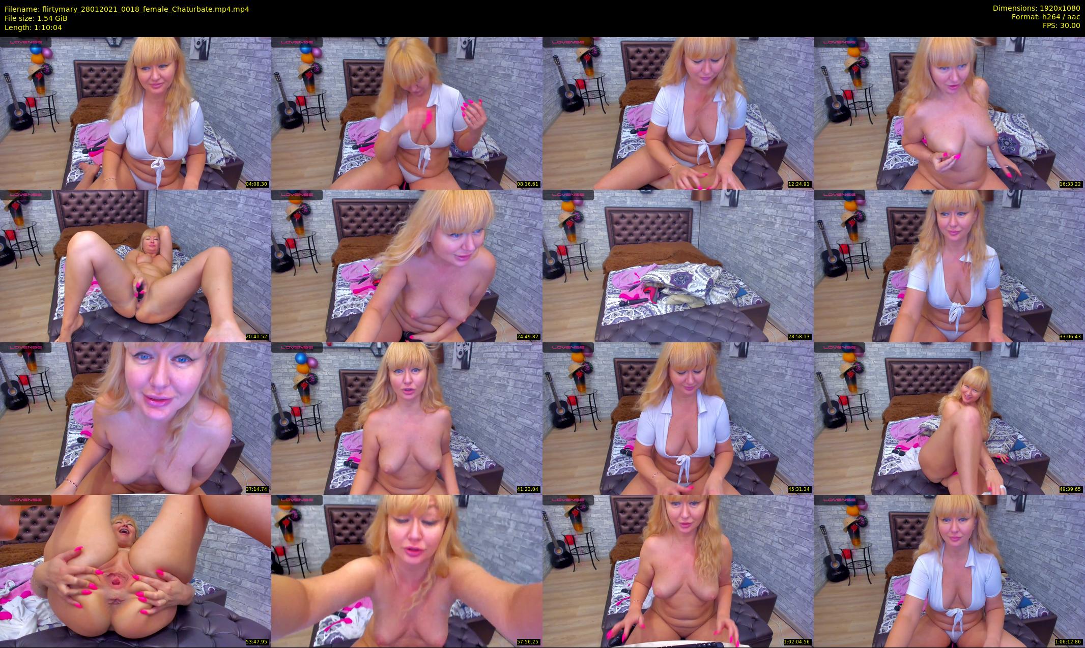 flirtymary — 71 minute Chaturbate female cam show recording, 1080p, Jan 28, 2021