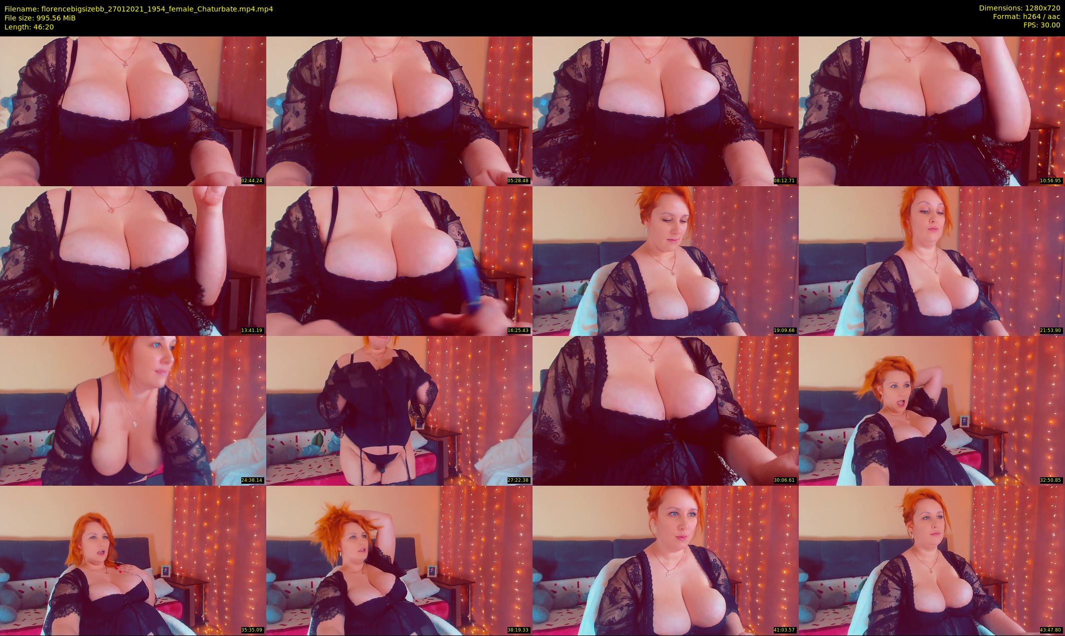 florencebigsizebb — 47 minute Chaturbate female cam show recording, 720p, Jan 27, 2021