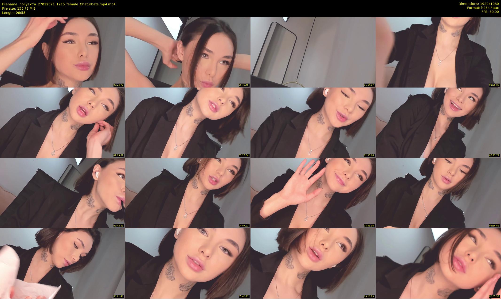 hollyextra — 7 minute Chaturbate female cam show recording, 1080p, Jan 27, 2021