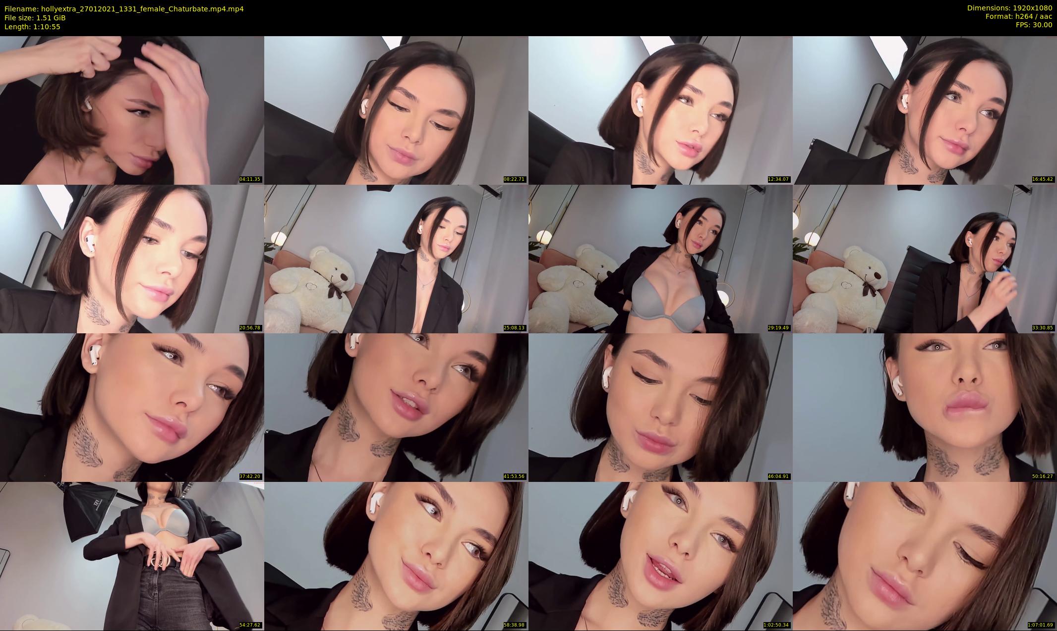 hollyextra — 71 minute Chaturbate female cam show recording, 1080p, Jan 27, 2021