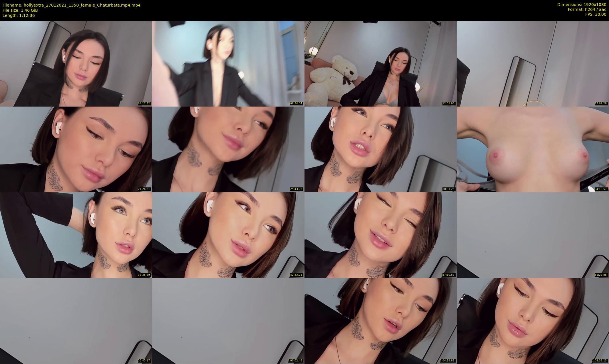 hollyextra — 73 minute Chaturbate female cam show recording, 1080p, Jan 27, 2021