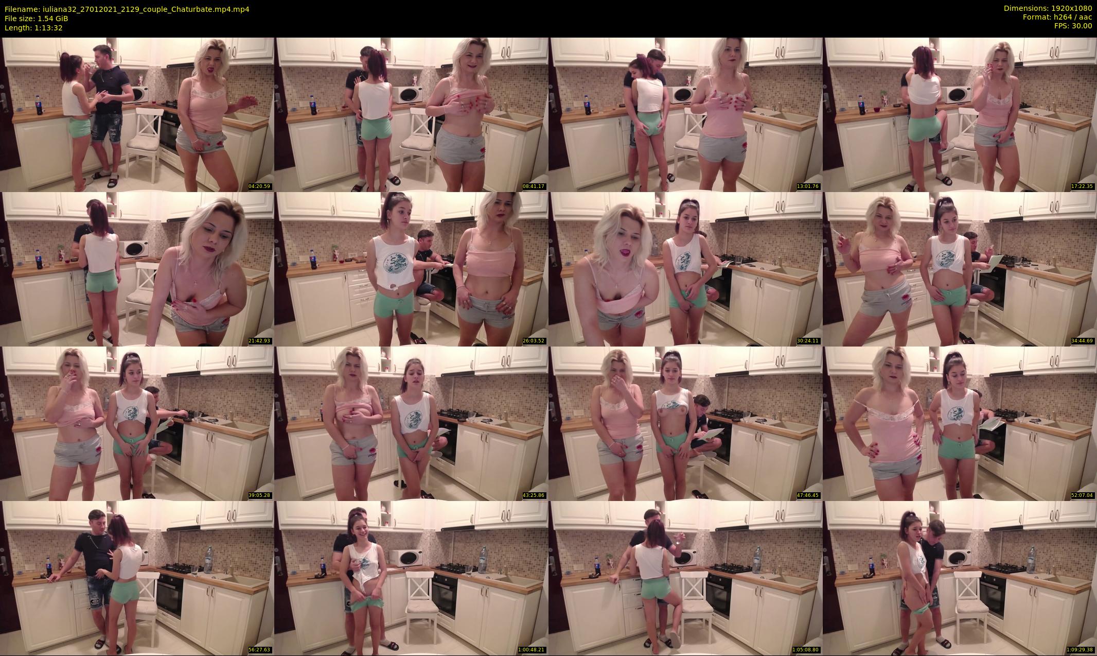 iuliana32 — 74 minute Chaturbate couple cam show recording, 1080p, Jan 27, 2021