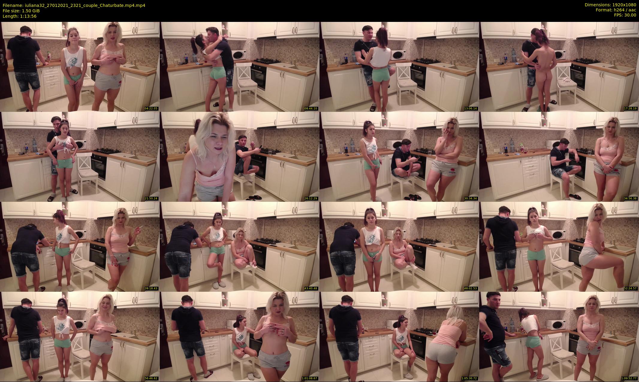 iuliana32 — 74 minute Chaturbate couple cam show recording, 1080p, Jan 27, 2021