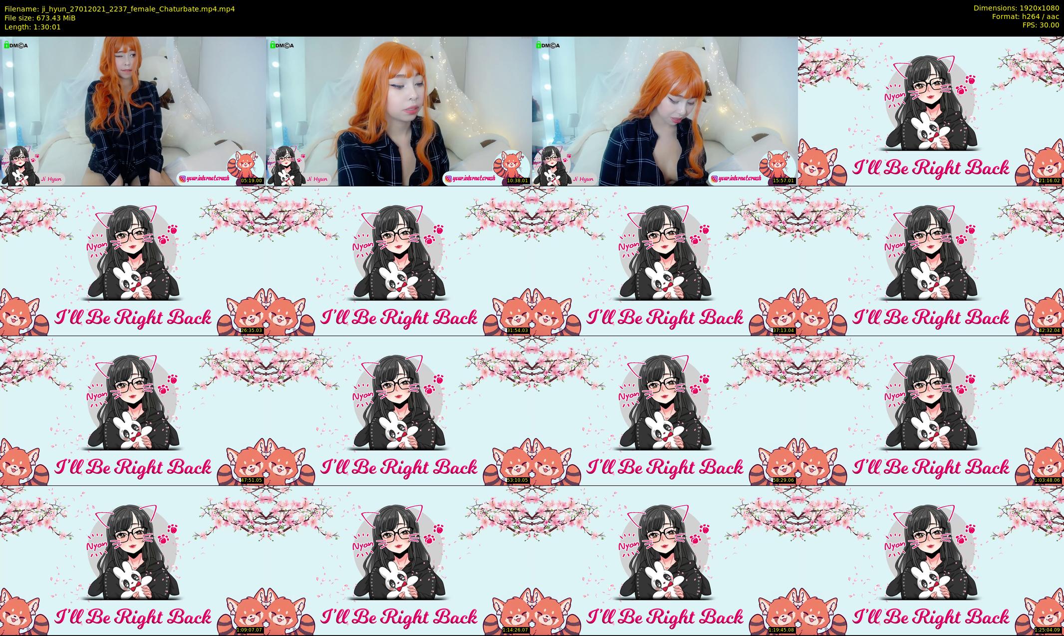 ji_hyun — 91 minute Chaturbate female cam show recording, 1080p, Jan 27, 2021