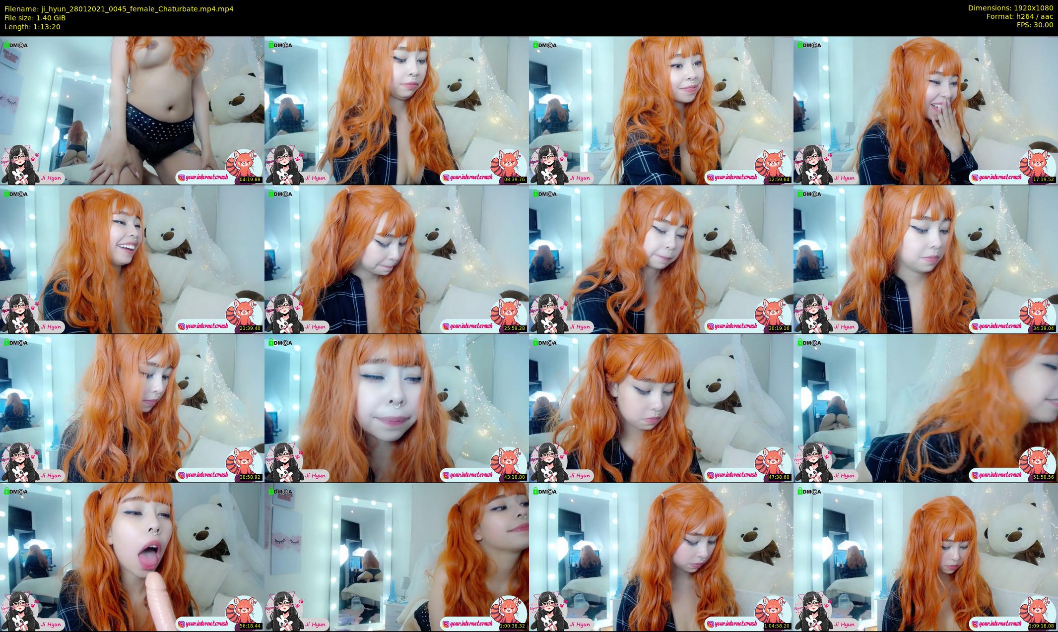 ji_hyun — 74 minute Chaturbate female cam show recording, 1080p, Jan 28, 2021
