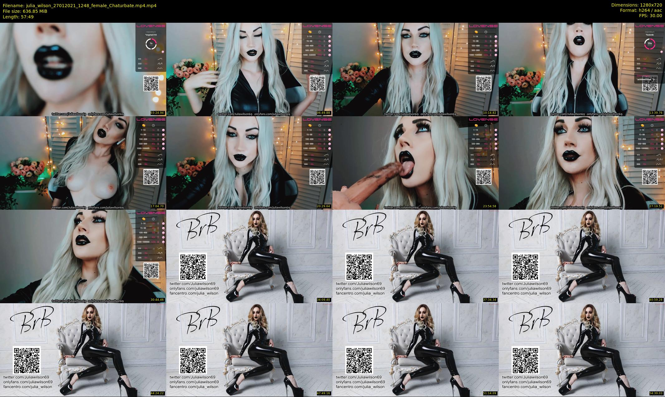 julia_wilson — 58 minute Chaturbate female cam show recording, 720p, Jan 27, 2021