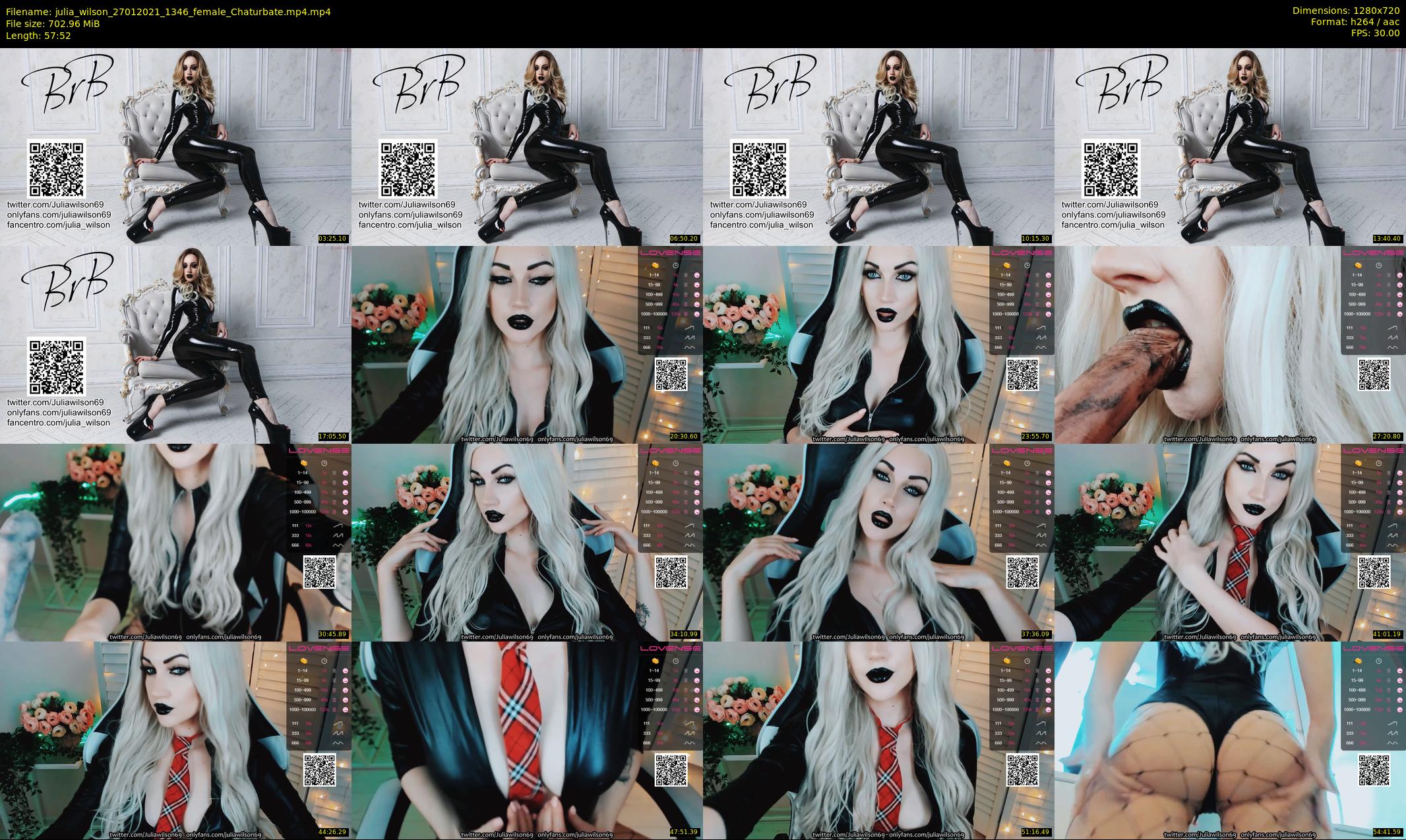 julia_wilson — 58 minute Chaturbate female cam show recording, 720p, Jan 27, 2021