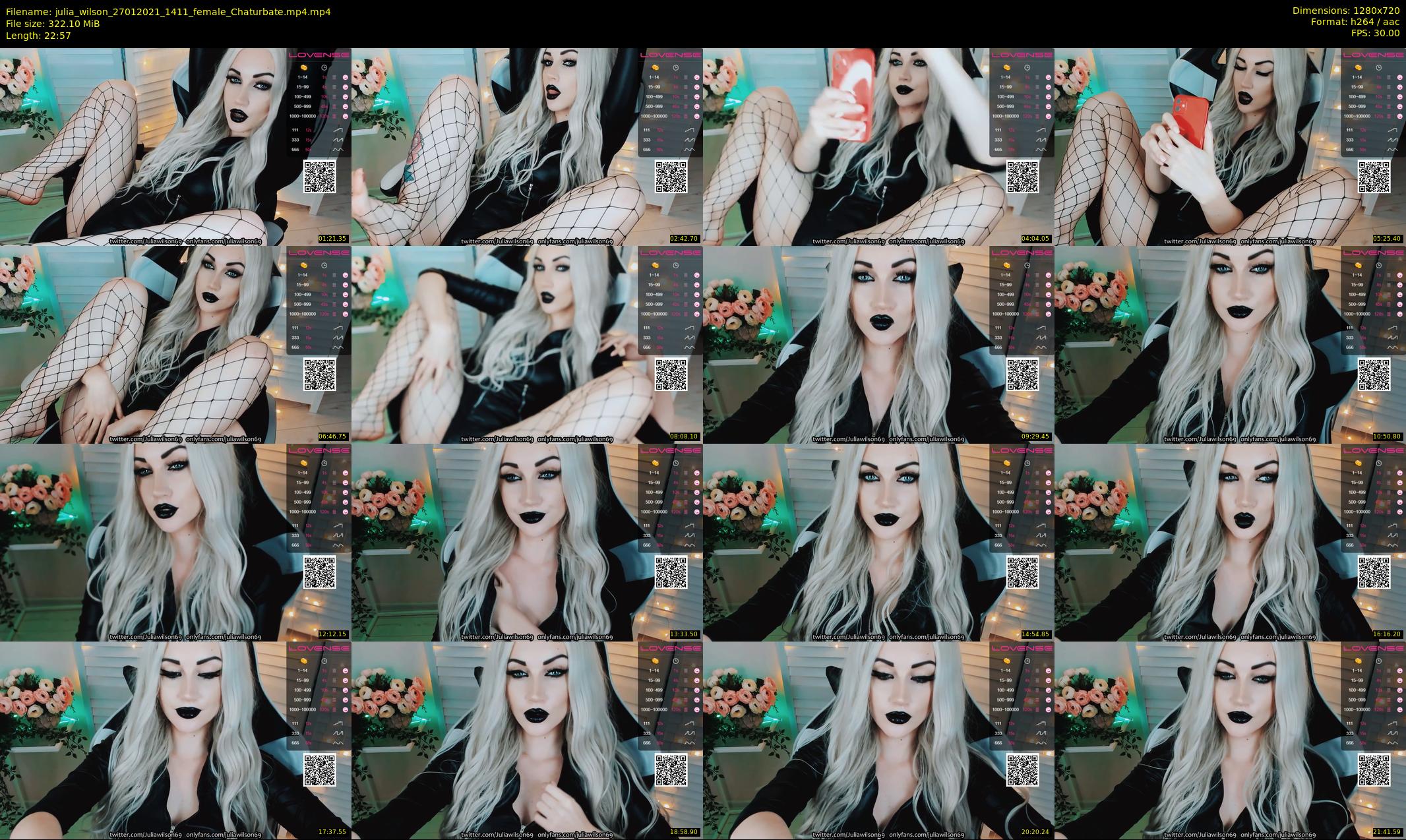 julia_wilson — 23 minute Chaturbate female cam show recording, 720p, Jan 27, 2021