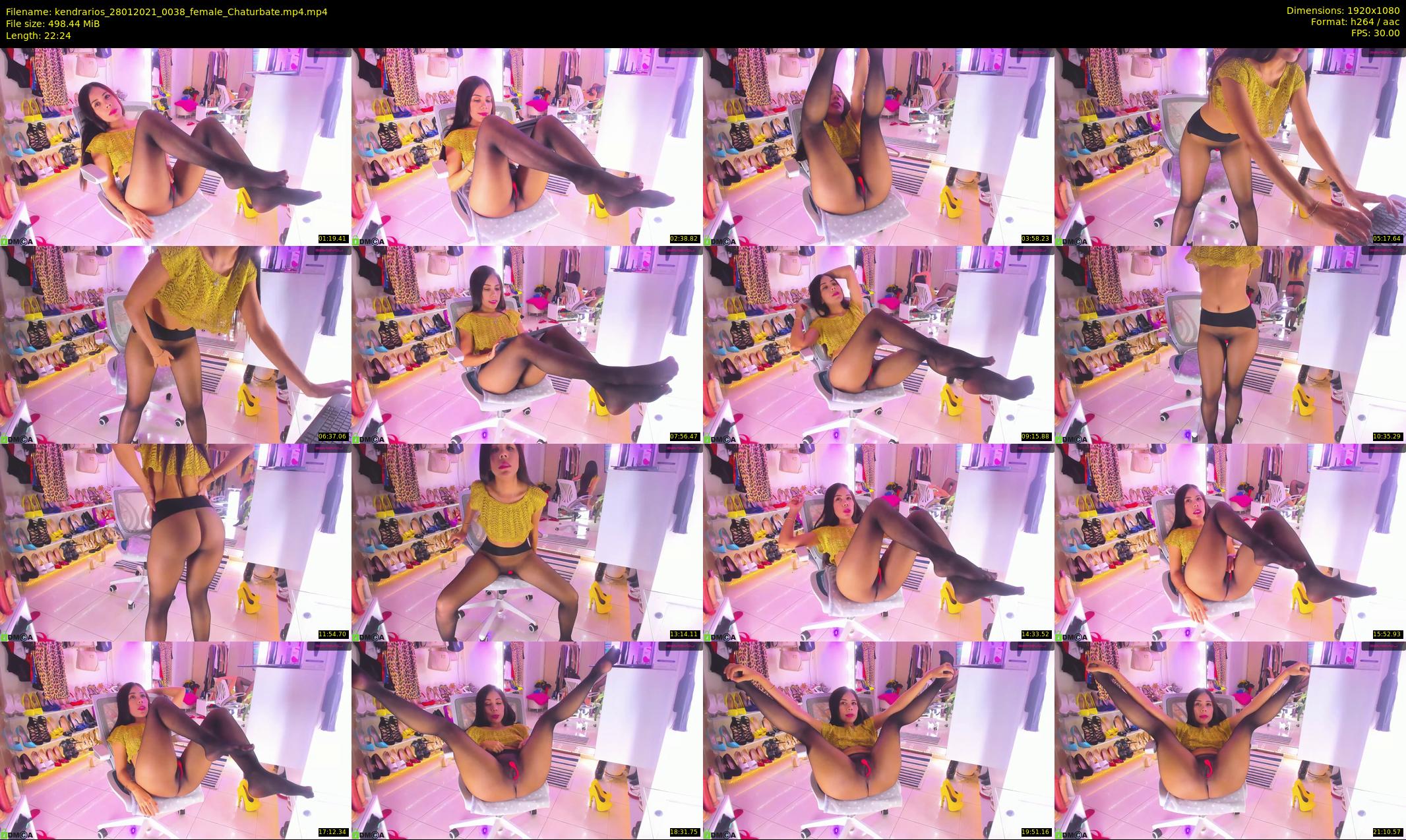 kendrarios — 23 minute Chaturbate female cam show recording, 1080p, Jan 28, 2021