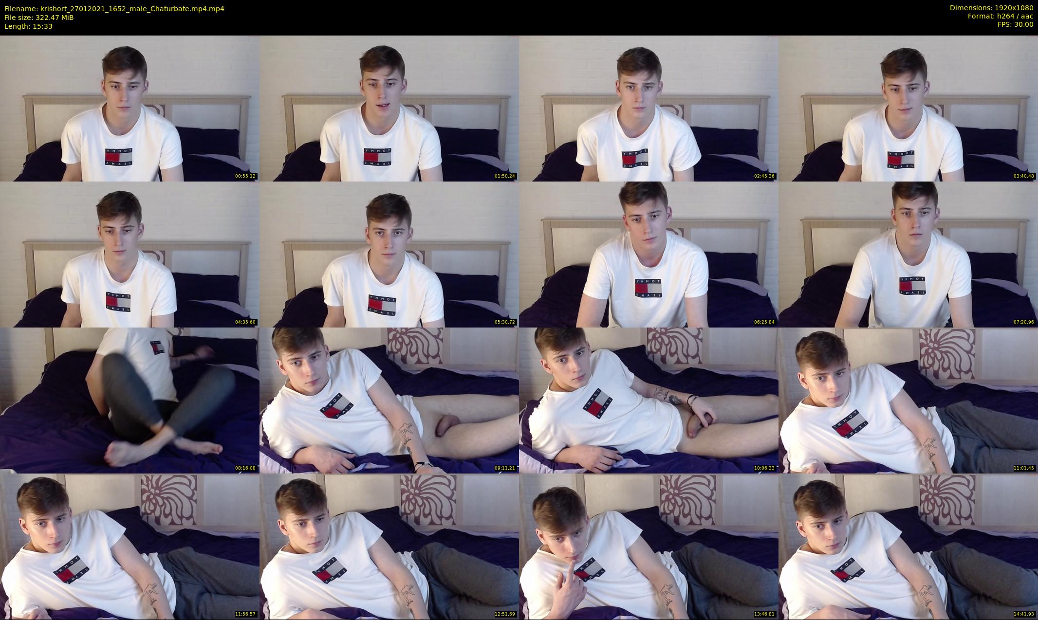 krishort — 16 minute Chaturbate male cam show recording, 1080p, Jan 27, 2021