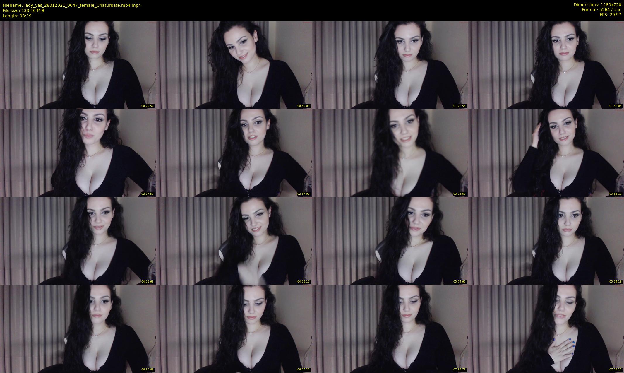 lady_yas — 9 minute Chaturbate female cam show recording, 720p, Jan 28, 2021