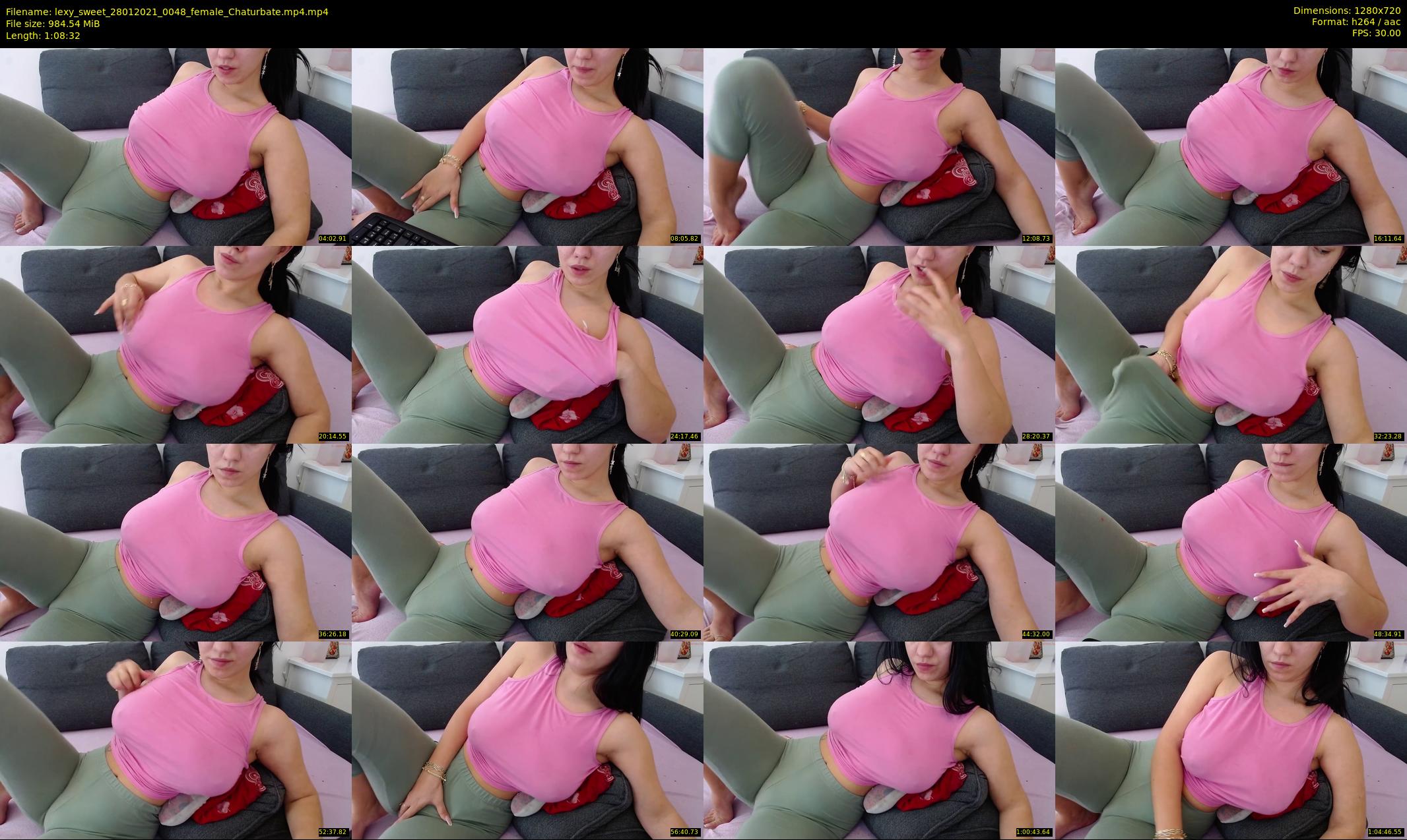 lexy_sweet — 69 minute Chaturbate female cam show recording, 720p, Jan 28, 2021