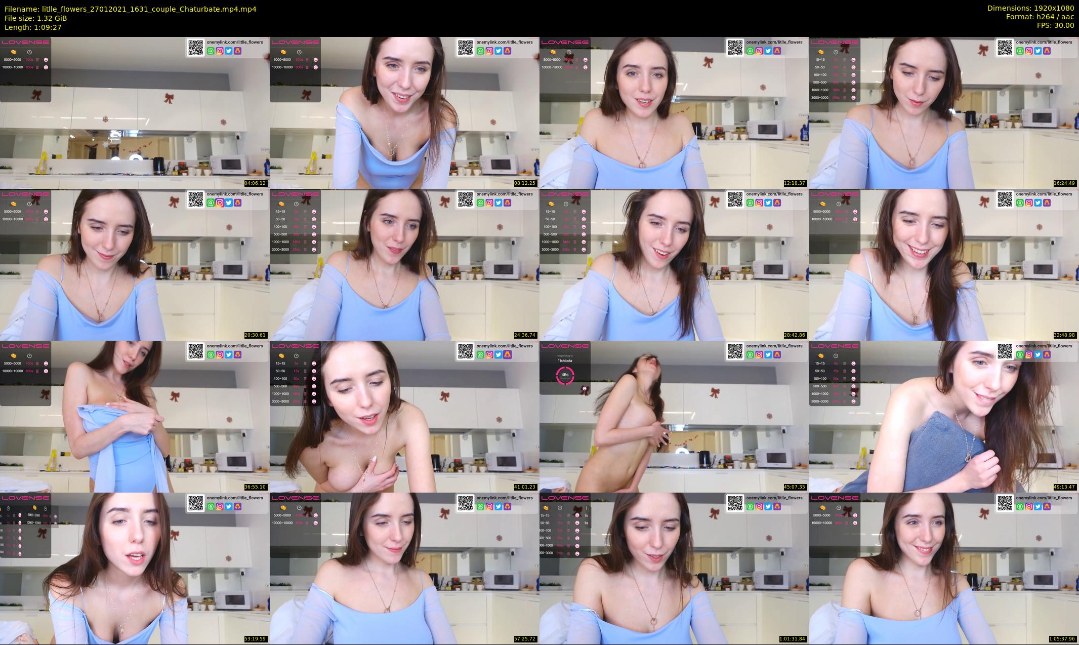 litlle_flowers — 70 minute Chaturbate female cam show recording, 1080p, Jan 27, 2021