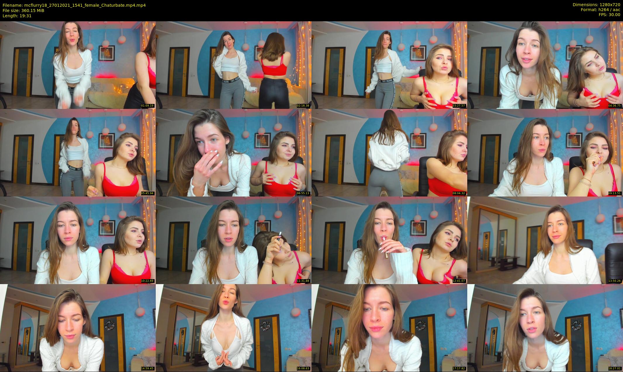 mcflurry18 — 20 minute Chaturbate female cam show recording, 720p, Jan 27, 2021