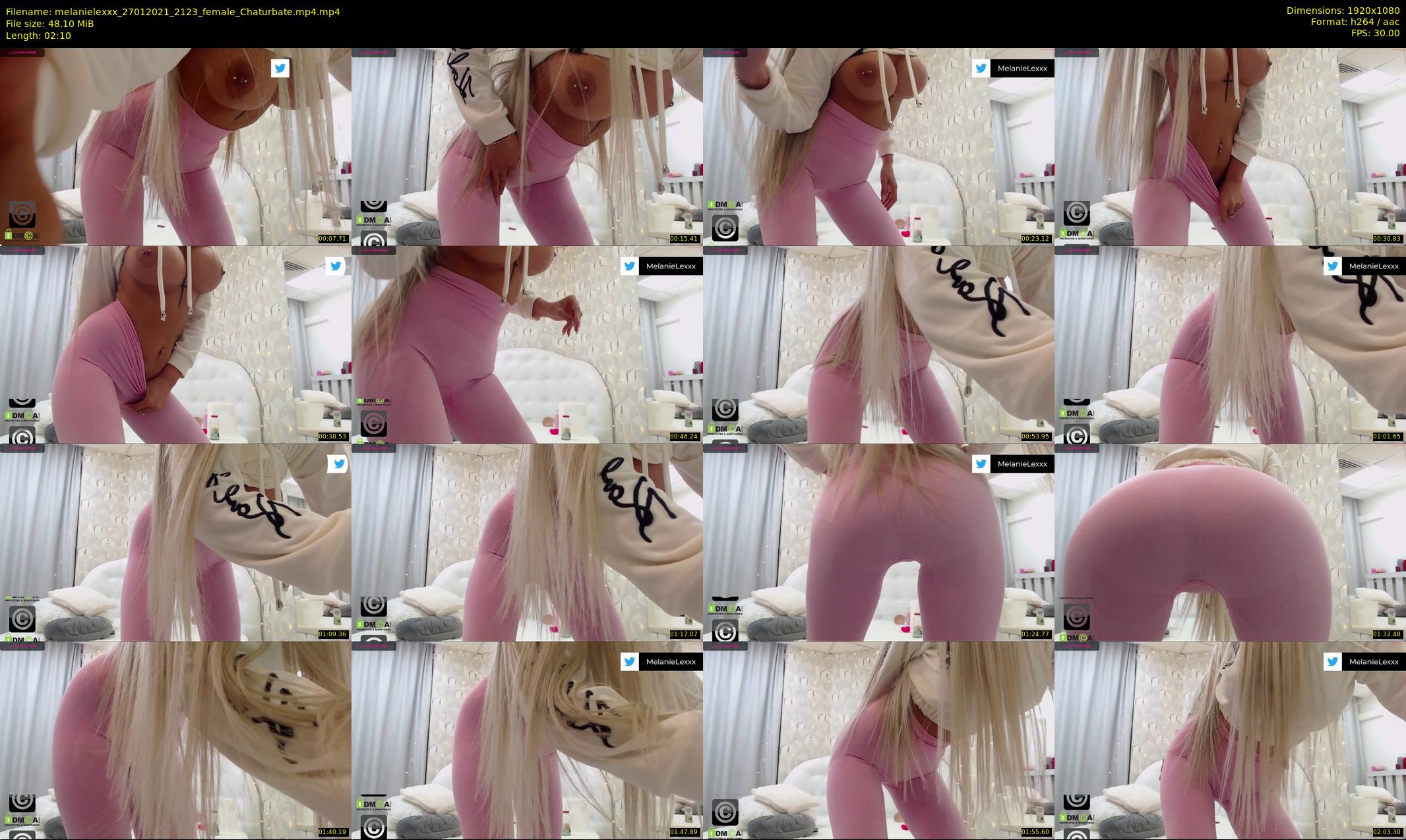 melanielexxx — 3 minute Chaturbate female cam show recording, 1080p, Jan 27, 2021