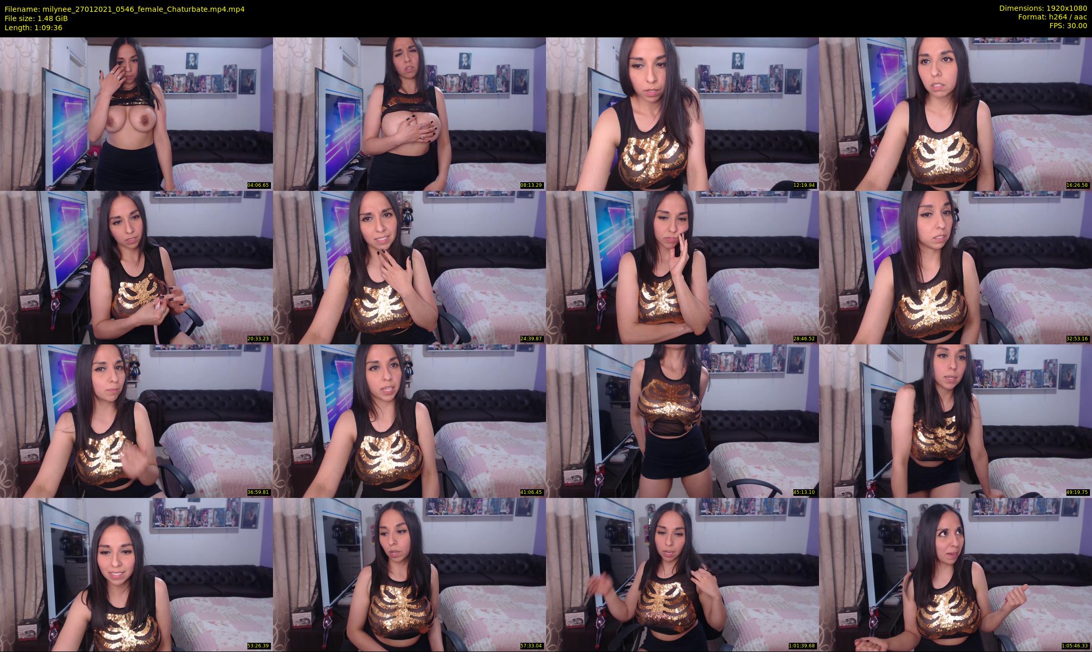 milynee — 70 minute Chaturbate female cam show recording, 1080p, Jan 27, 2021