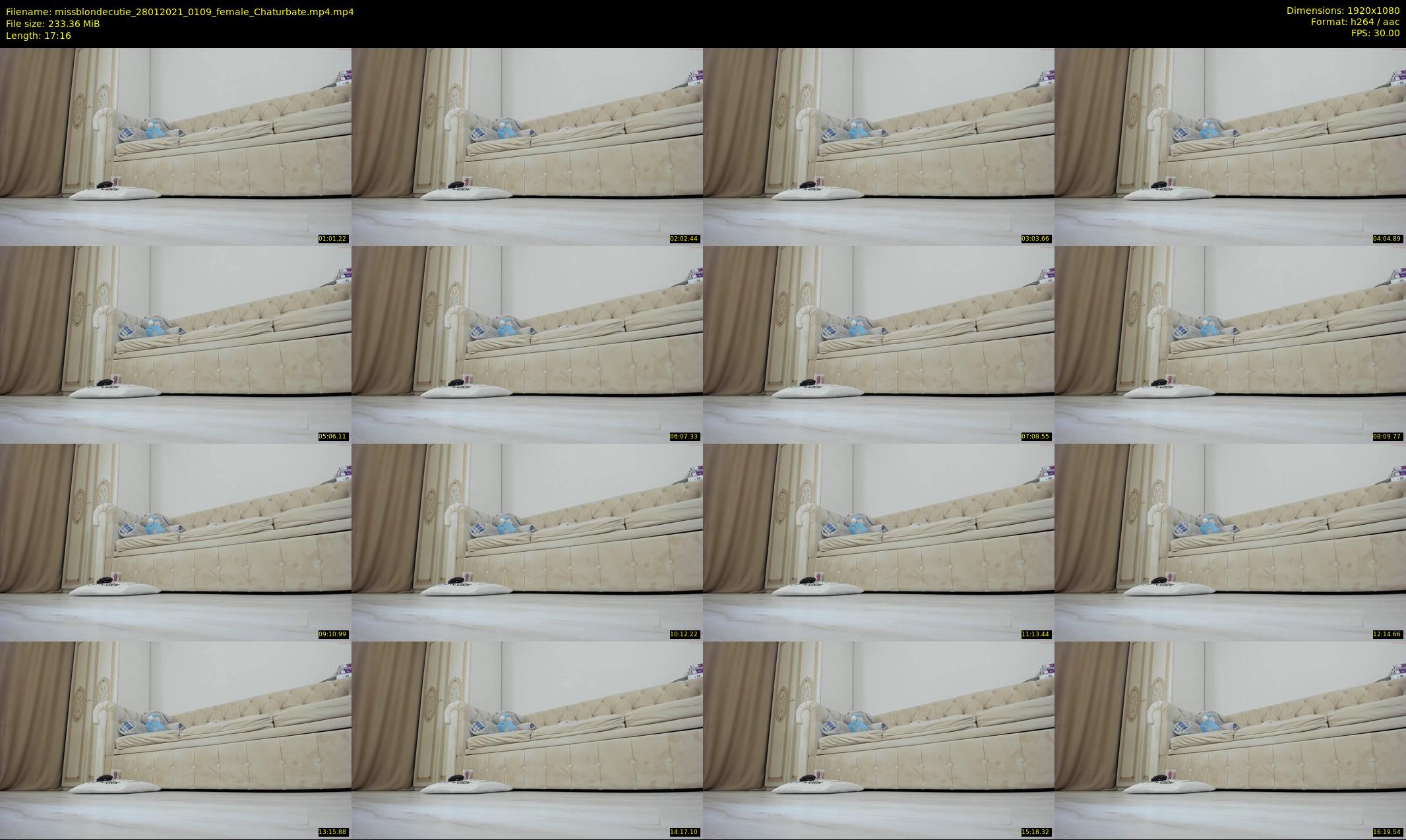 missblondecutie — 18 minute Chaturbate female cam show recording, 1080p, Jan 28, 2021