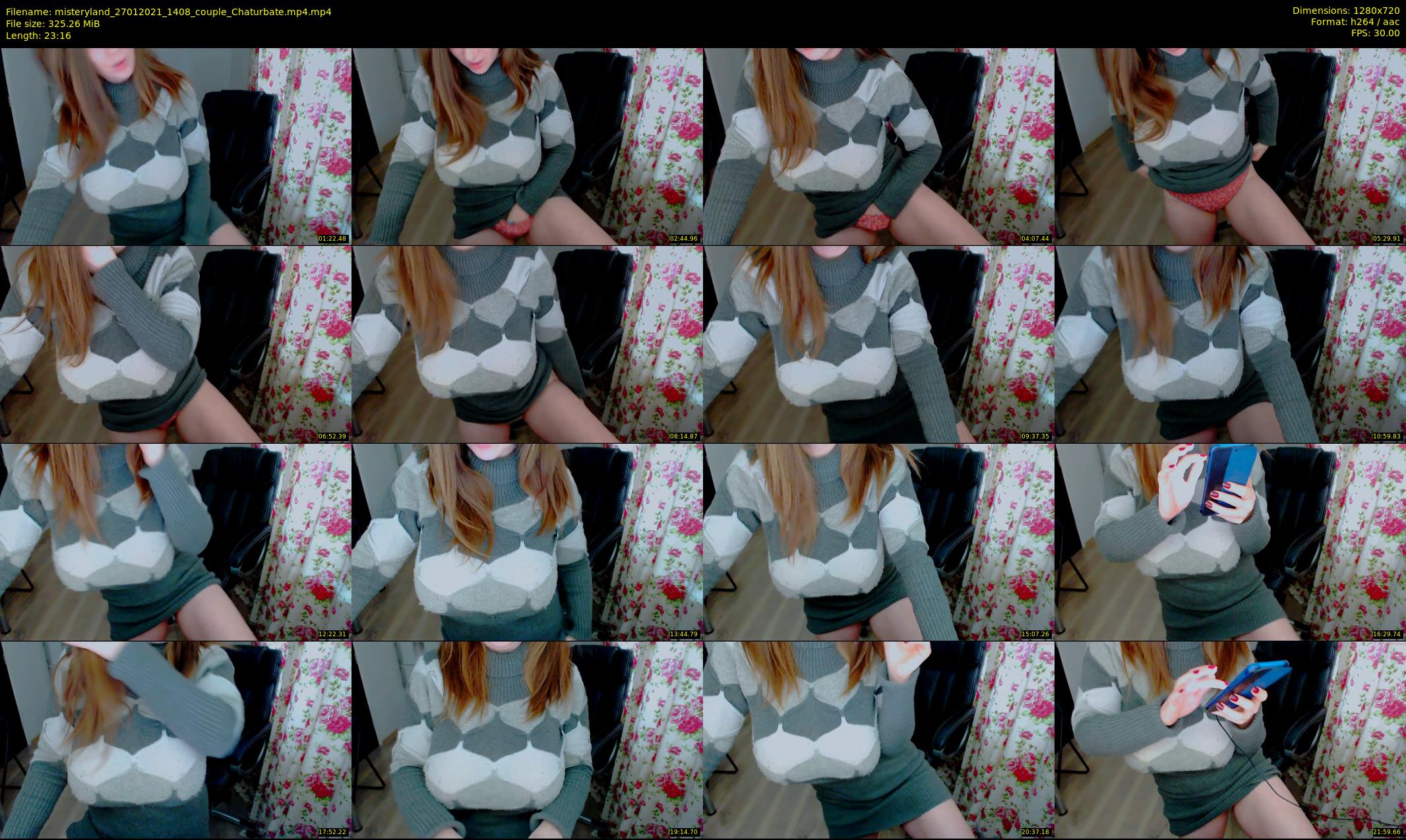 misteryland — 24 minute Chaturbate couple cam show recording, 720p, Jan 27, 2021