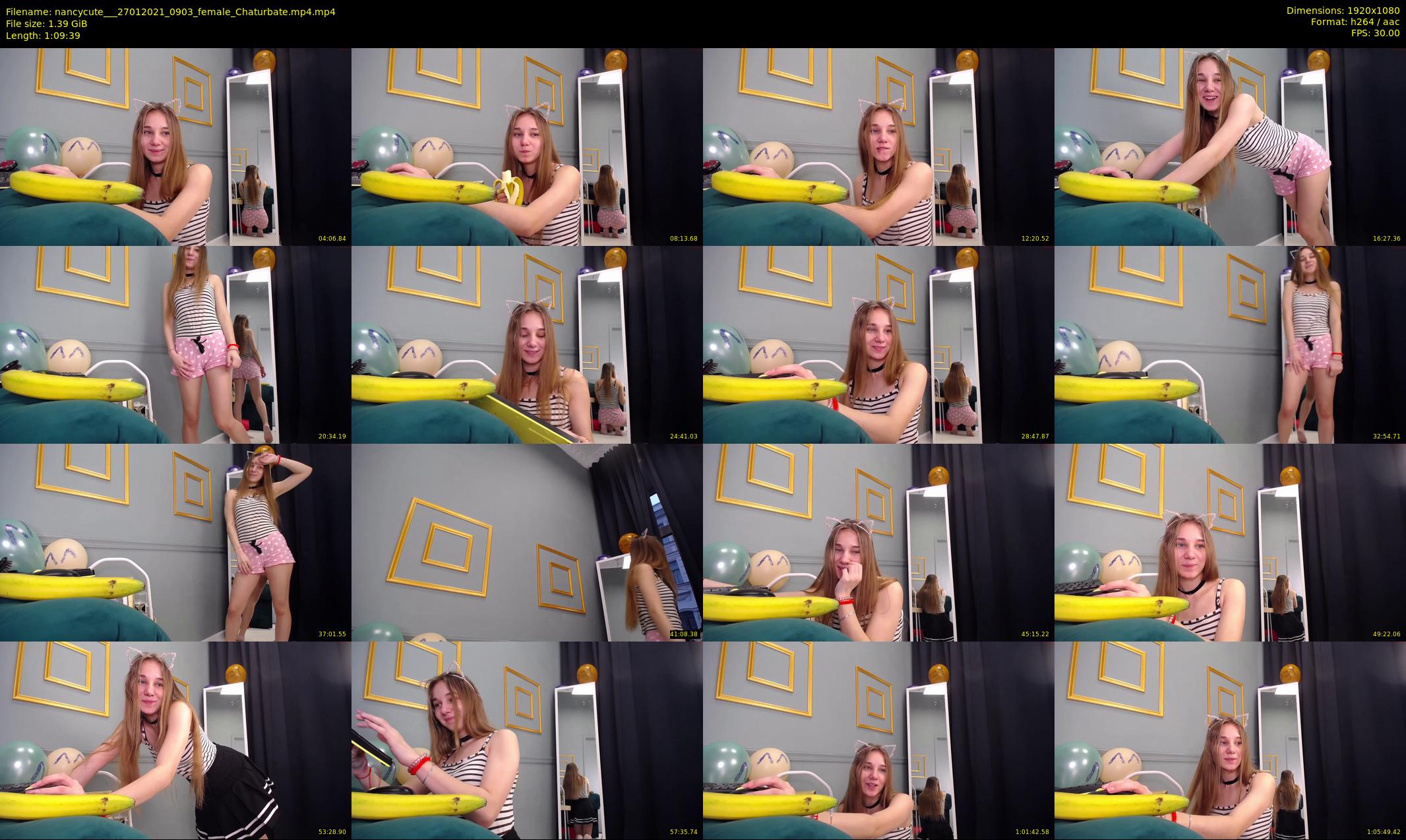 nancycute__ — 70 minute Chaturbate female cam show recording, 1080p, Jan 27, 2021