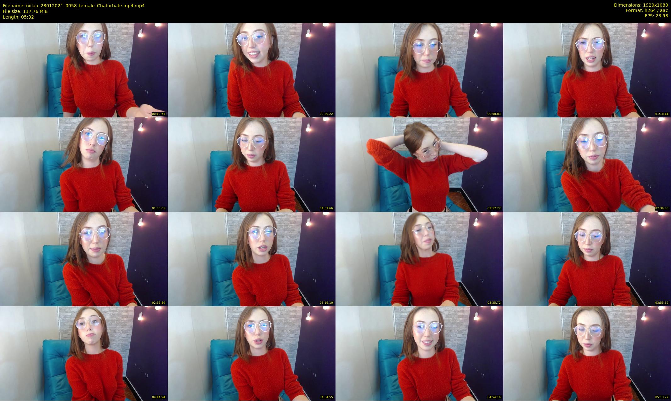 niilaa — 6 minute Chaturbate female cam show recording, 1080p, Jan 28, 2021