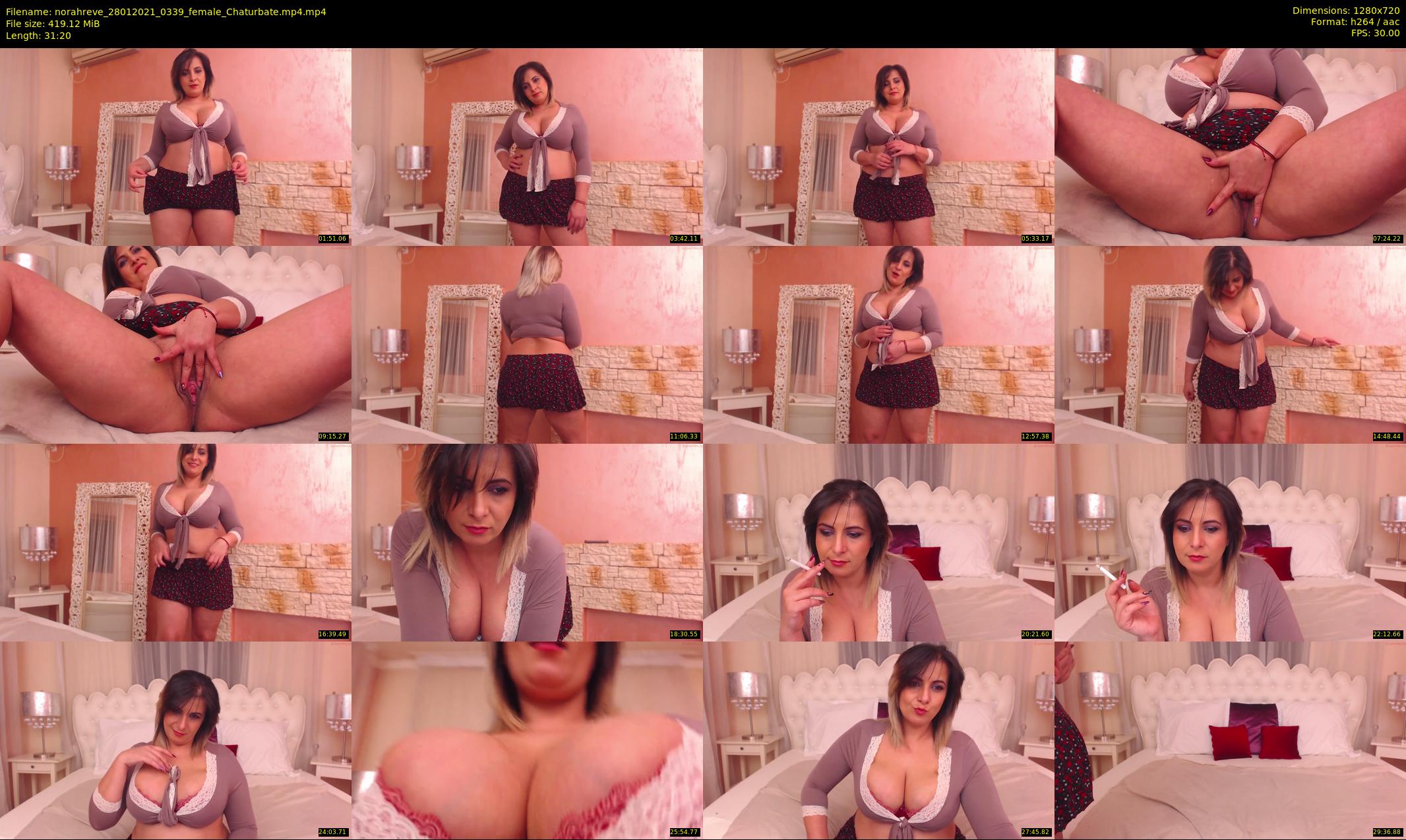 norahreve — 32 minute Chaturbate female cam show recording, 720p, Jan 28, 2021