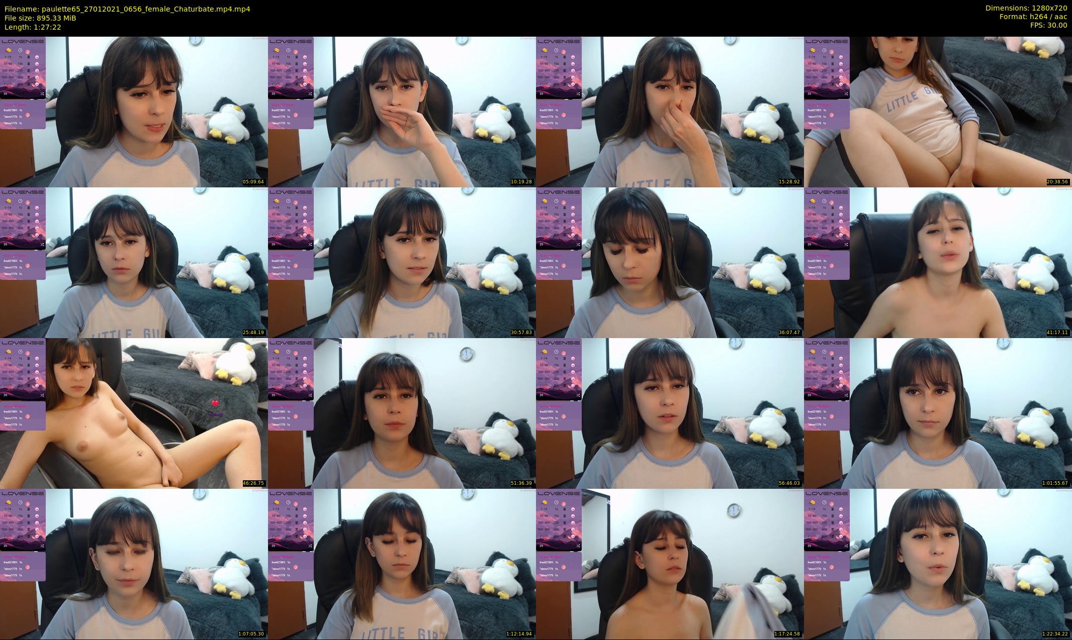 paulette65 — 88 minute Chaturbate female cam show recording, 720p, Jan 27, 2021