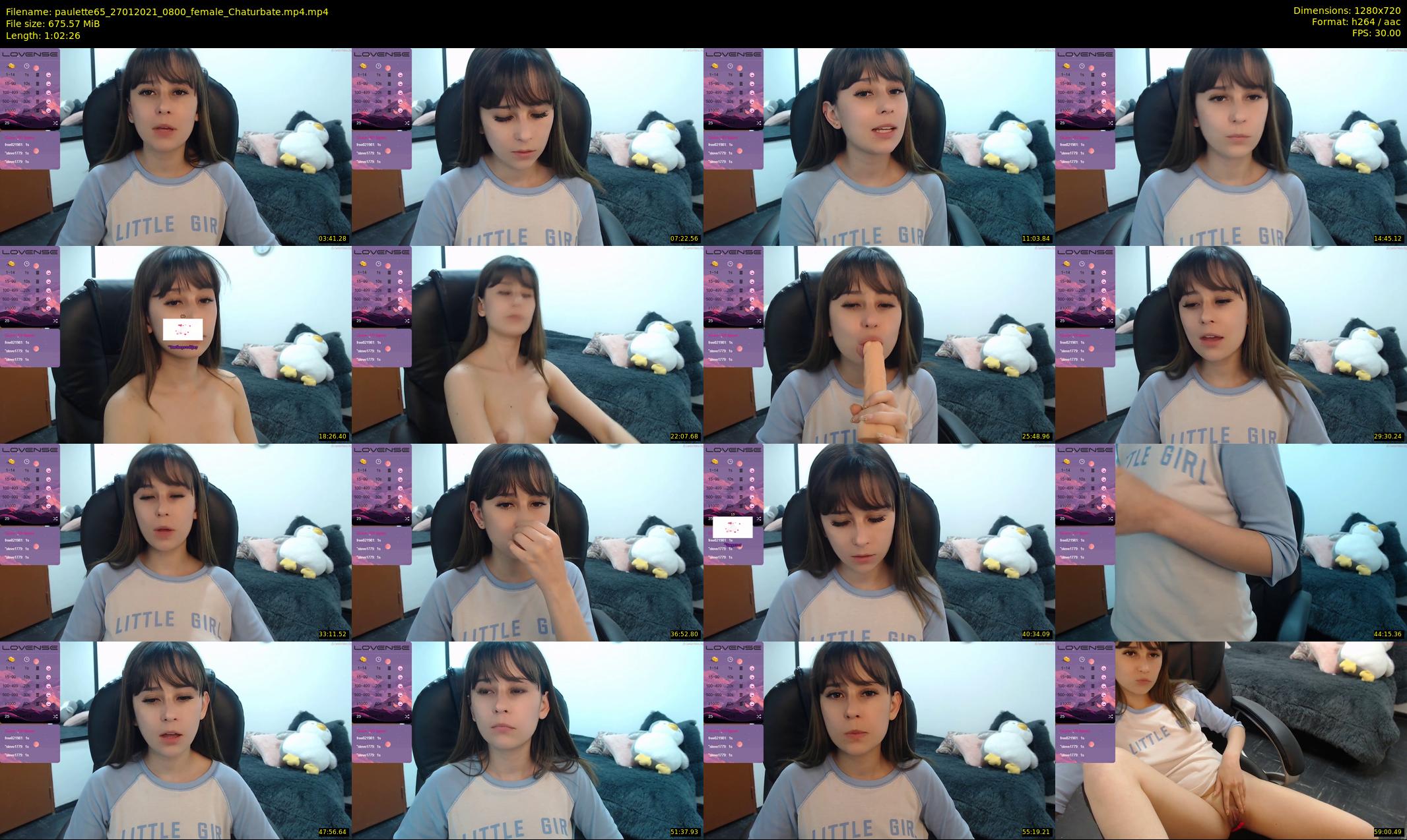 paulette65 — 63 minute Chaturbate female cam show recording, 720p, Jan 27, 2021