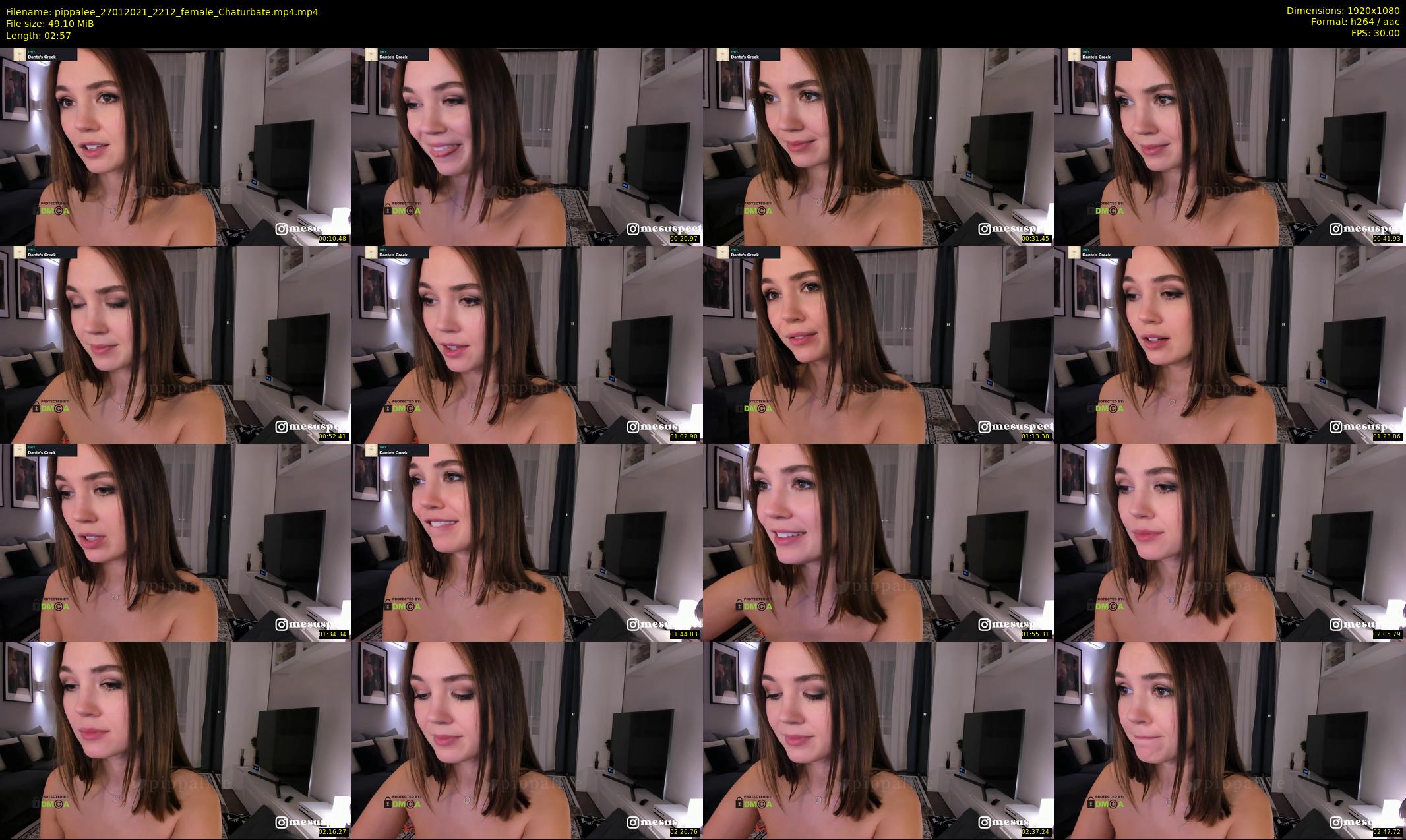 pippalee — 3 minute Chaturbate female cam show recording, 1080p, Jan 27, 2021