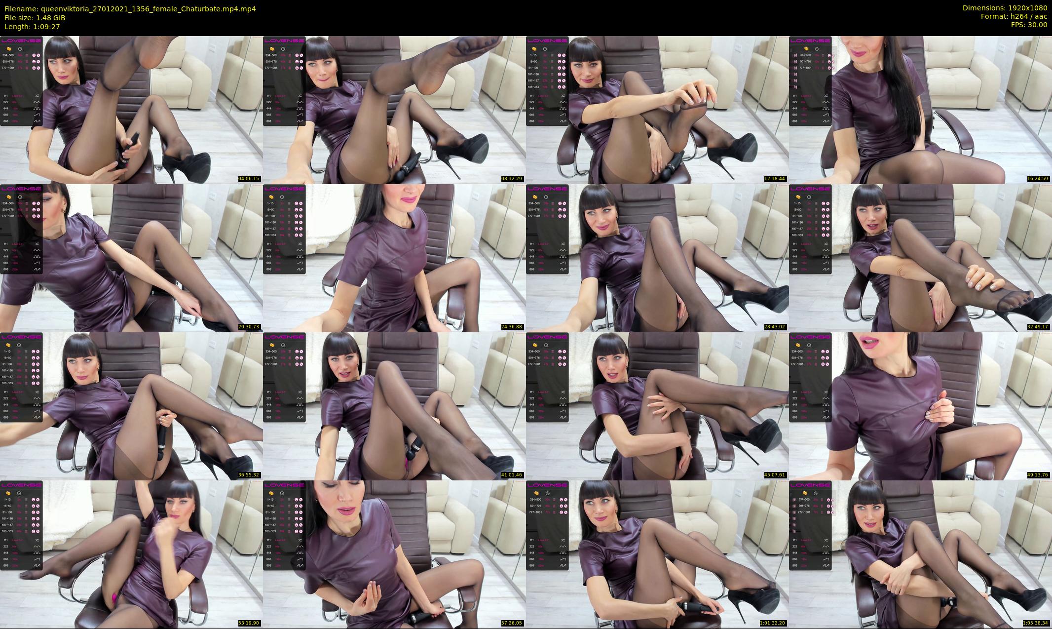 queenviktoria — 70 minute Chaturbate female cam show recording, 1080p, Jan 27, 2021