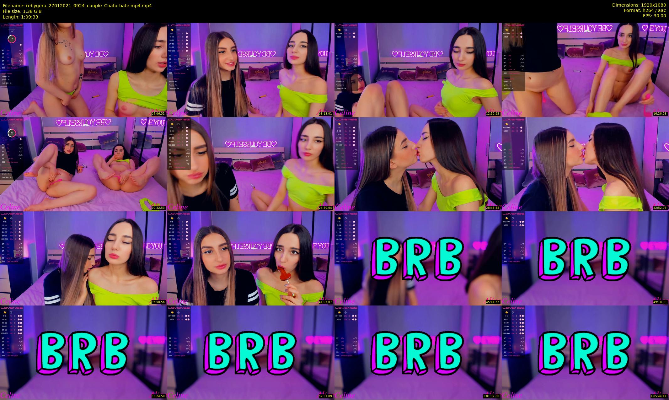 rebygera — 70 minute Chaturbate couple cam show recording, 1080p, Jan 27, 2021