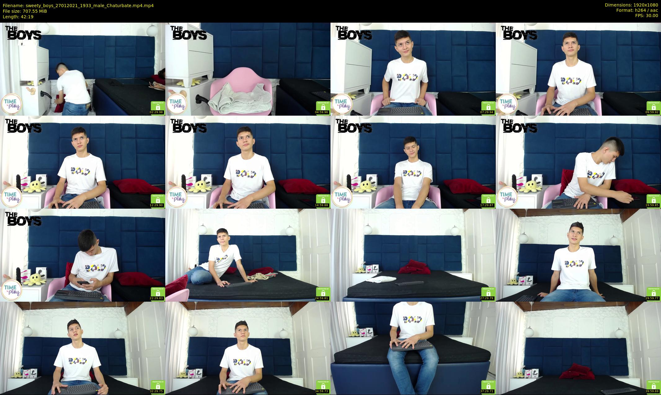 sweety_boys — 43 minute Chaturbate male cam show recording, 1080p, Jan 27, 2021