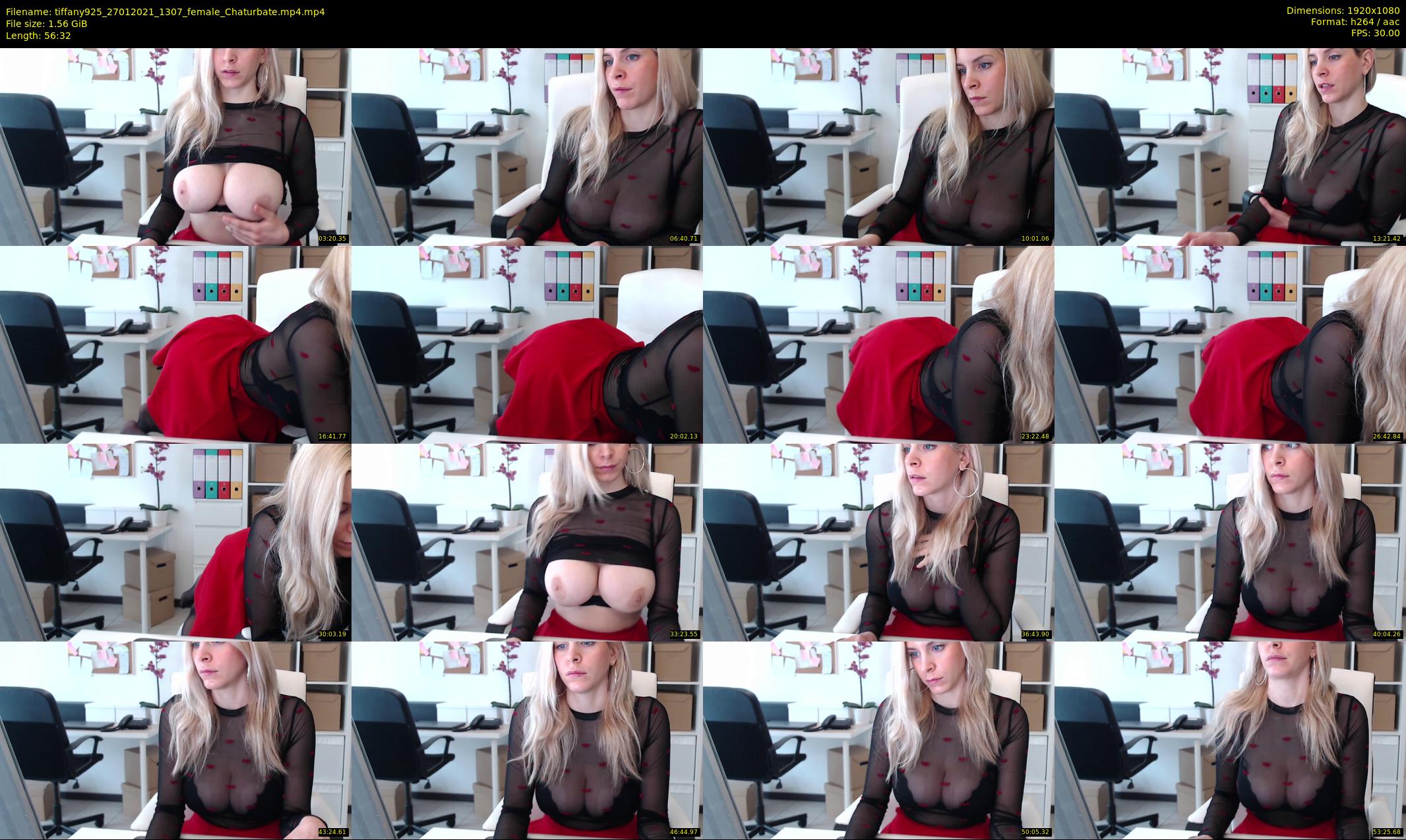 tiffany925 — 57 minute Chaturbate female cam show recording, 1080p, Jan 27, 2021