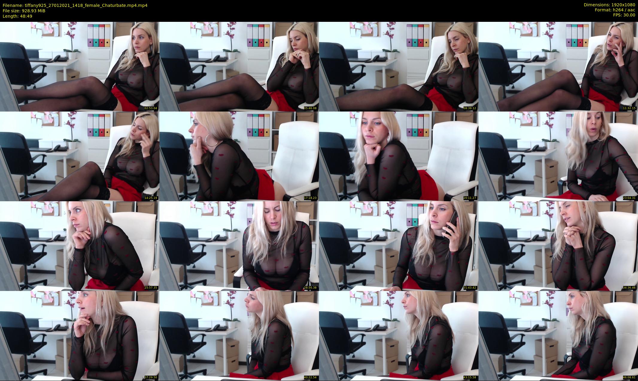tiffany925 — 49 minute Chaturbate female cam show recording, 1080p, Jan 27, 2021