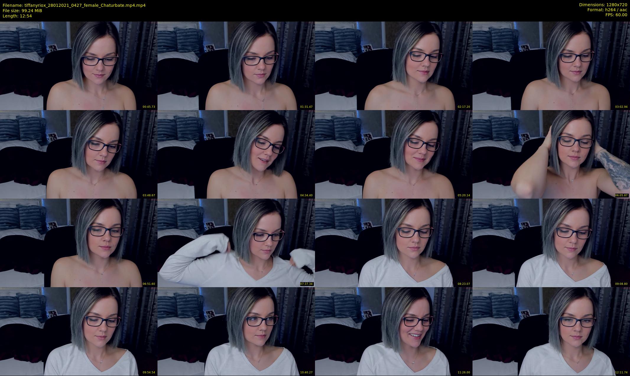 tiffanyriox — 13 minute Chaturbate female cam show recording, 720p, Jan 28, 2021