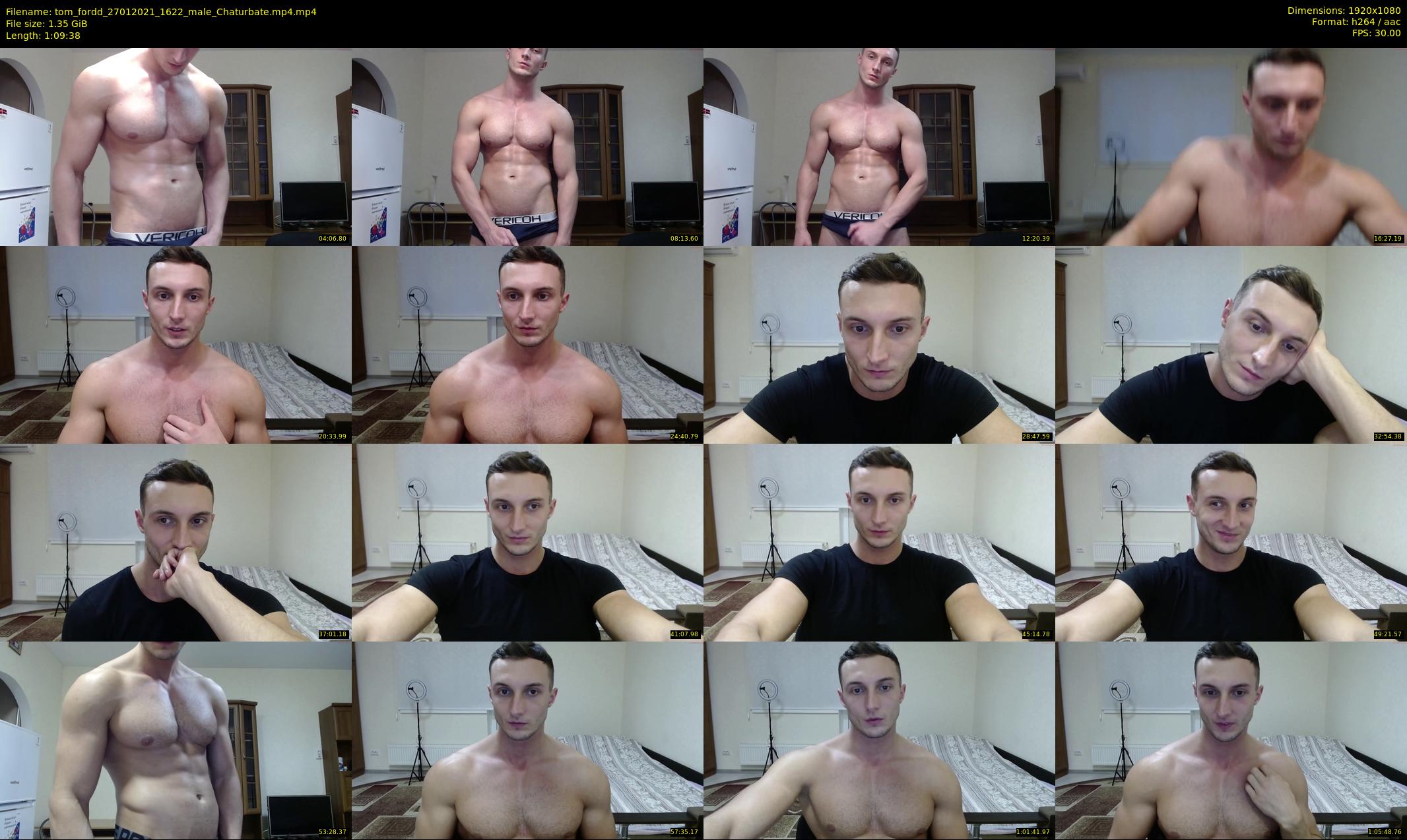 tom_fordd — 70 minute Chaturbate male cam show recording, 1080p, Jan 27, 2021