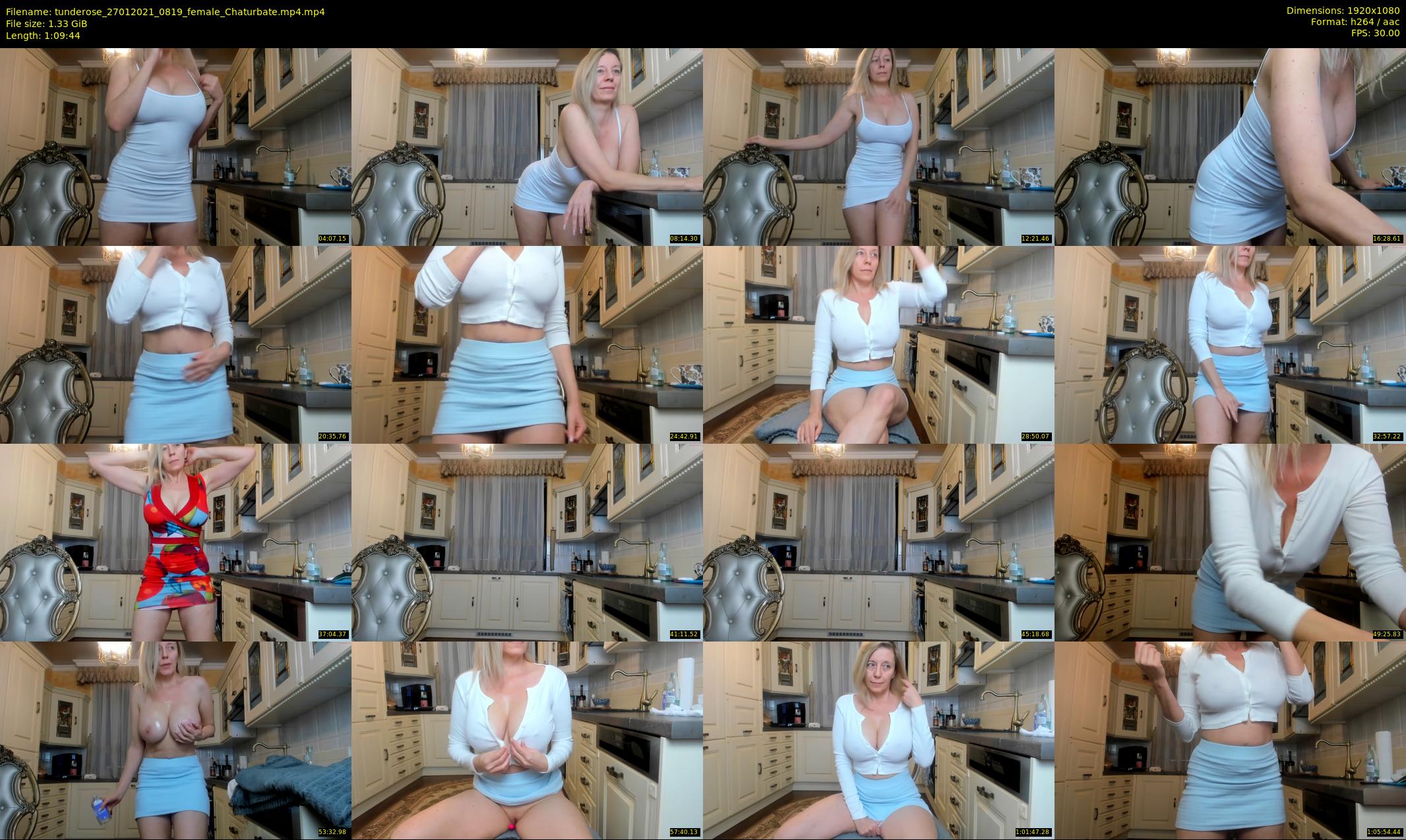 tunderose — 70 minute Chaturbate female cam show recording, 1080p, Jan 27, 2021