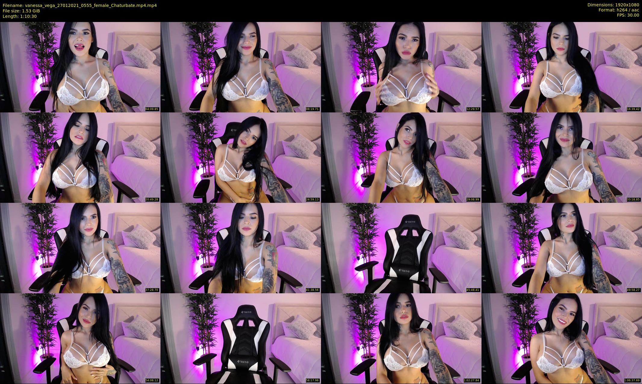 vanessa_vega — 71 minute Chaturbate female cam show recording, 1080p, Jan 27, 2021