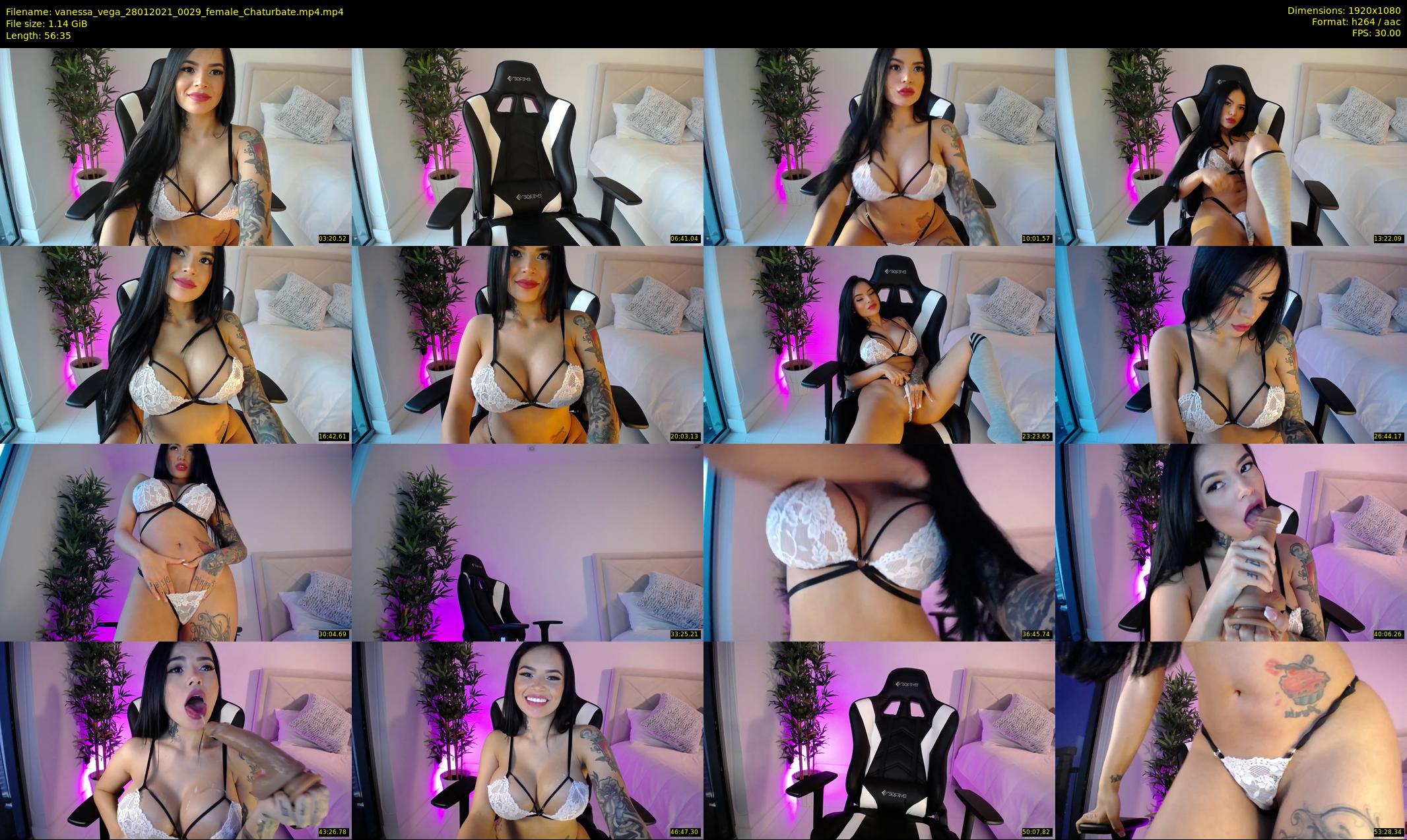 vanessa_vega — 57 minute Chaturbate female cam show recording, 1080p, Jan 28, 2021