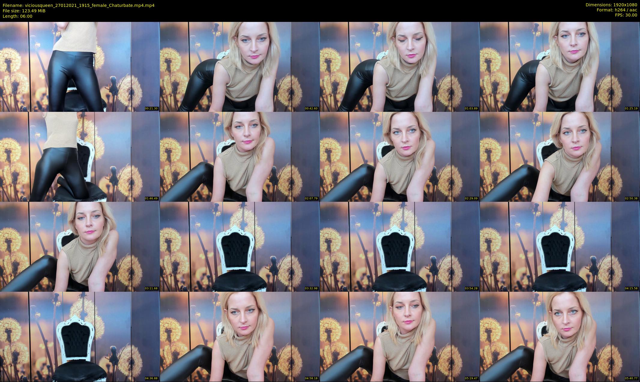viciousqueen — 6 minute Chaturbate female cam show recording, 1080p, Jan 27, 2021