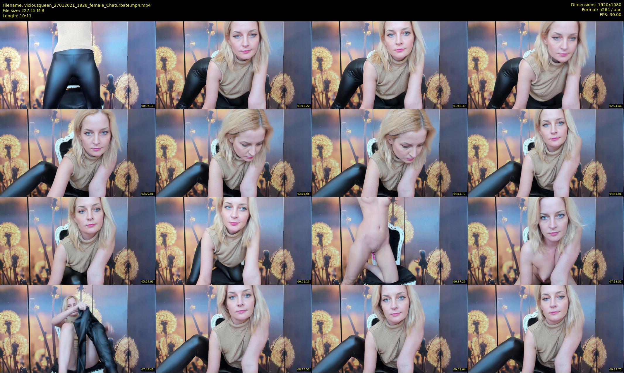 viciousqueen — 11 minute Chaturbate female cam show recording, 1080p, Jan 27, 2021