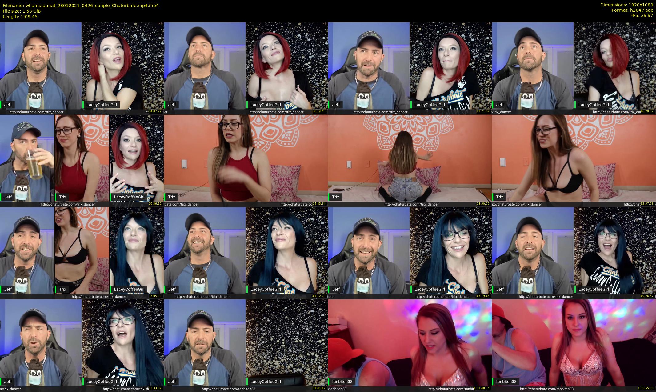 whaaaaaaaat — 70 minute Chaturbate couple cam show recording, 1080p, Jan 28, 2021