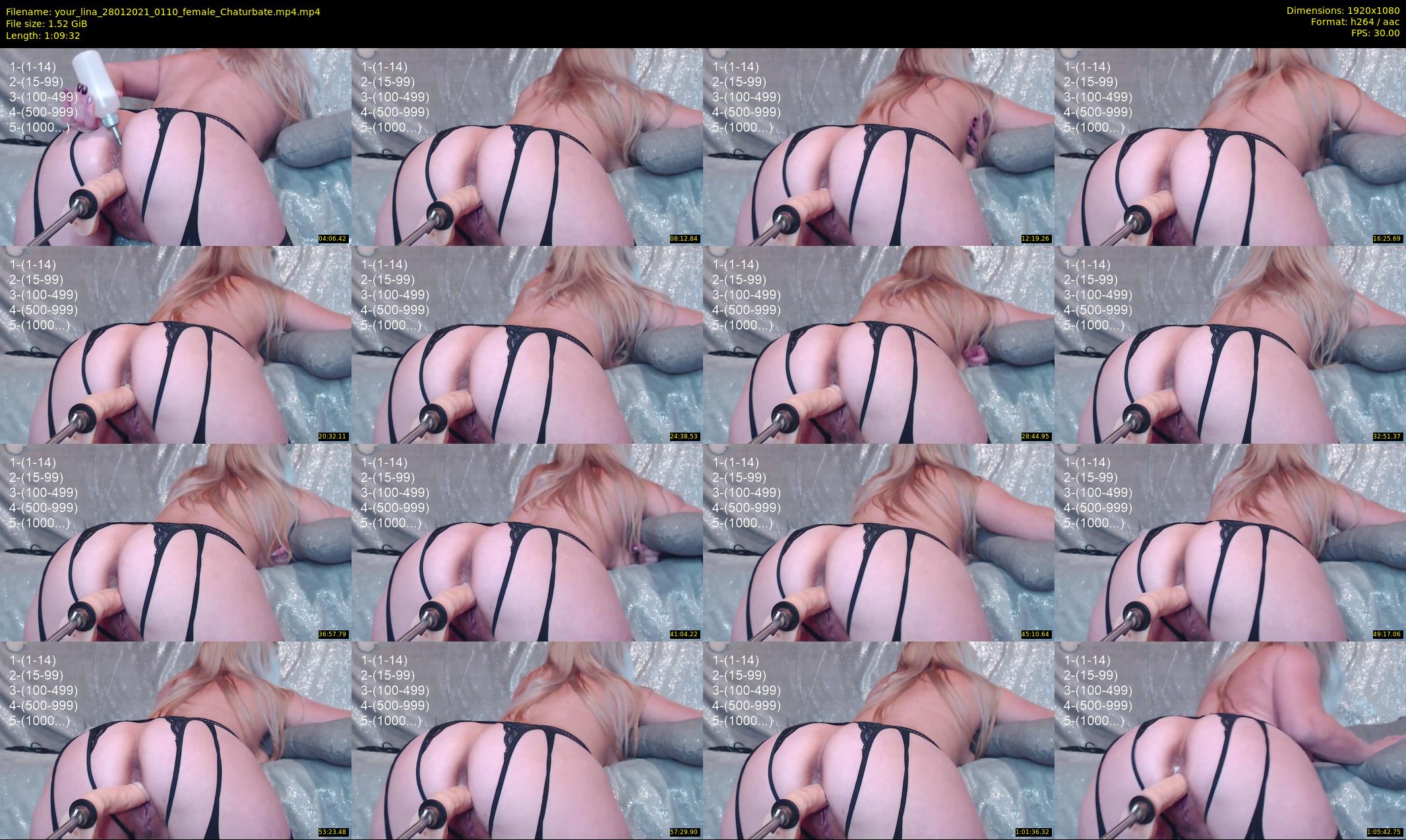 your_lina — 70 minute Chaturbate female cam show recording, 1080p, Jan 28, 2021